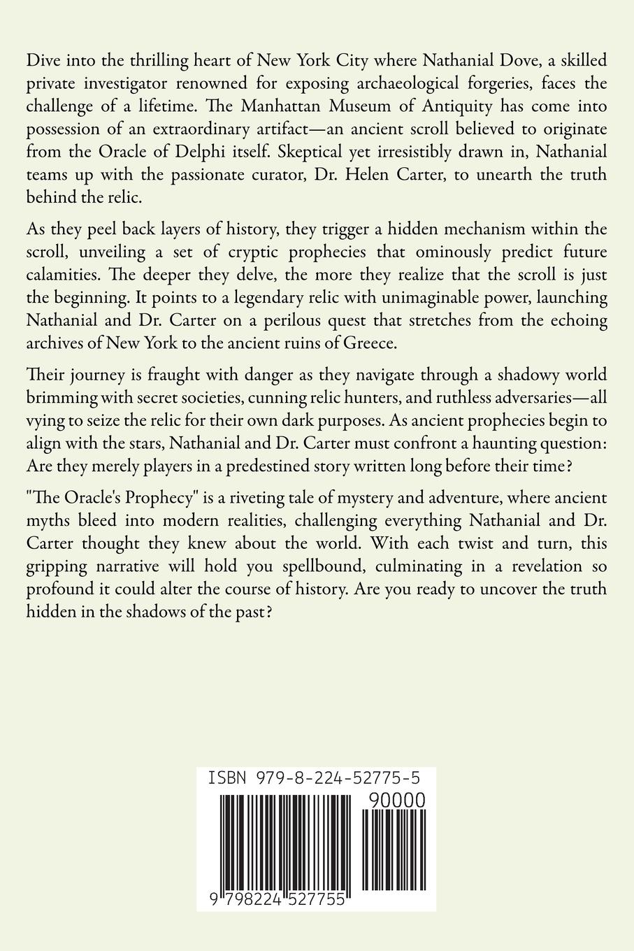 Rückseitencover The Oracle's Prophecy