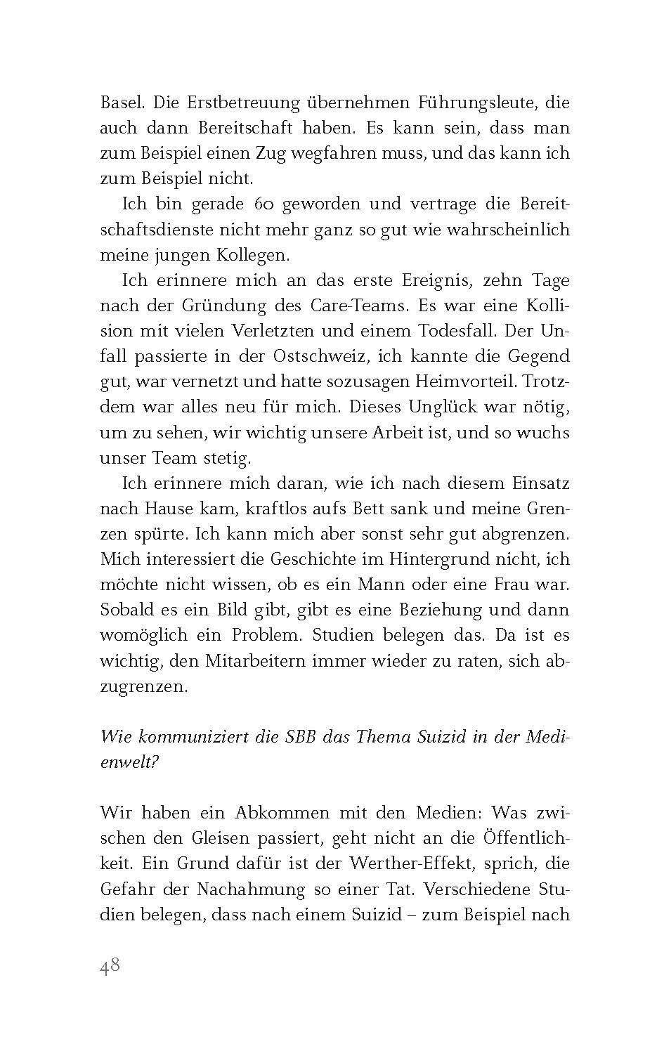 Beispielinhalt (Bild) Suizid - Reden wir darüber