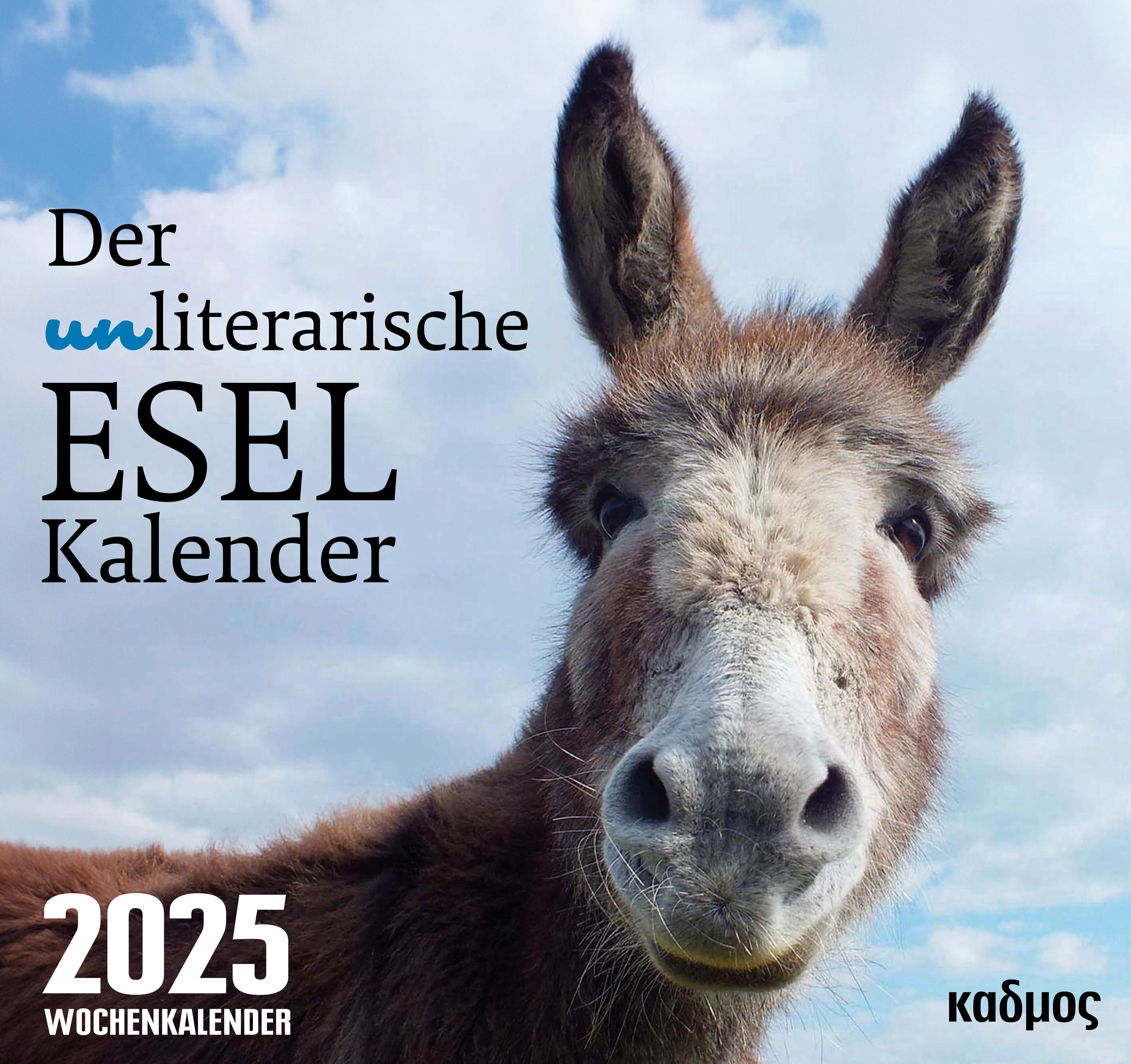 Vorderes Coverbild Der (un)literarische Eselkalender (2025)