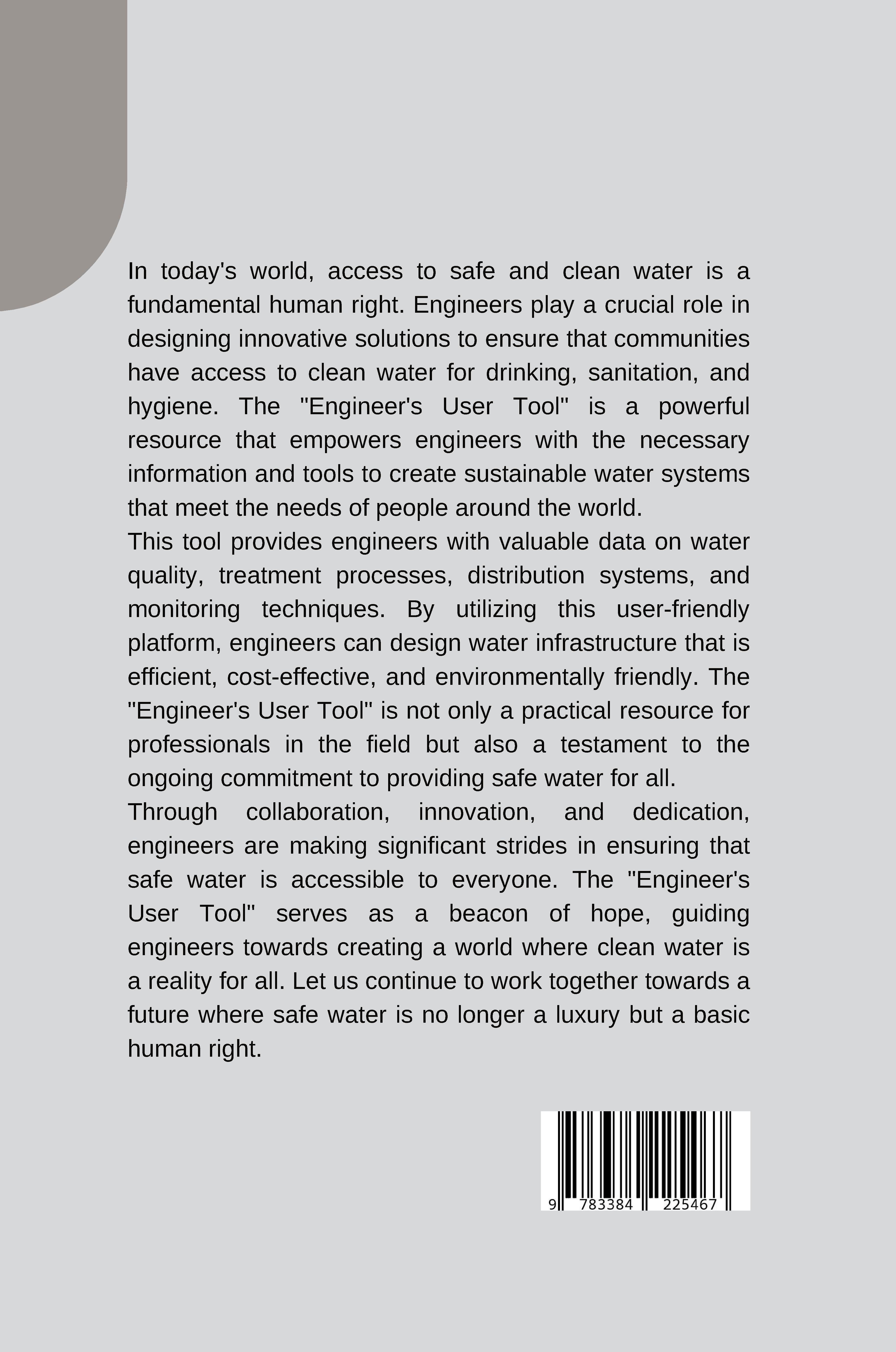 Rückseitencover Potable Water: Practical Treatment Guide