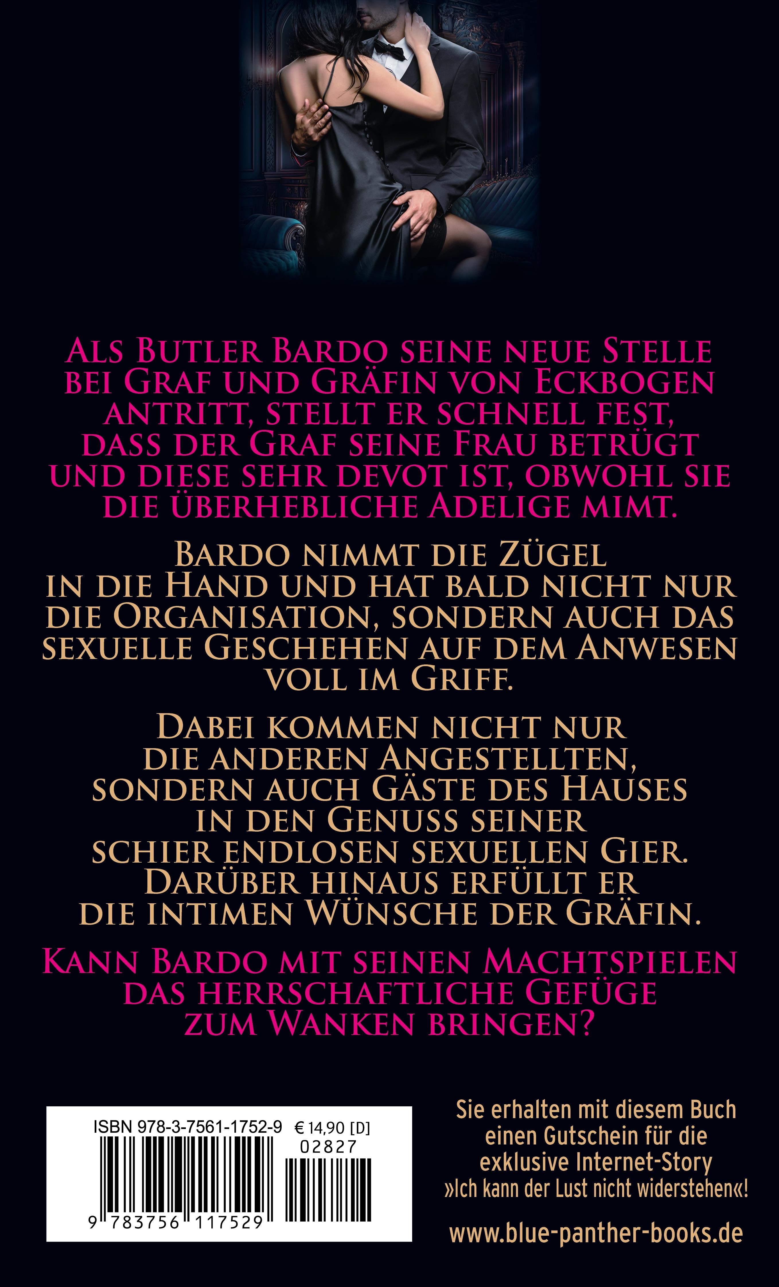 Rückseitencover Heiße Sexspiele im Haus des Grafen | Erotischer Roman