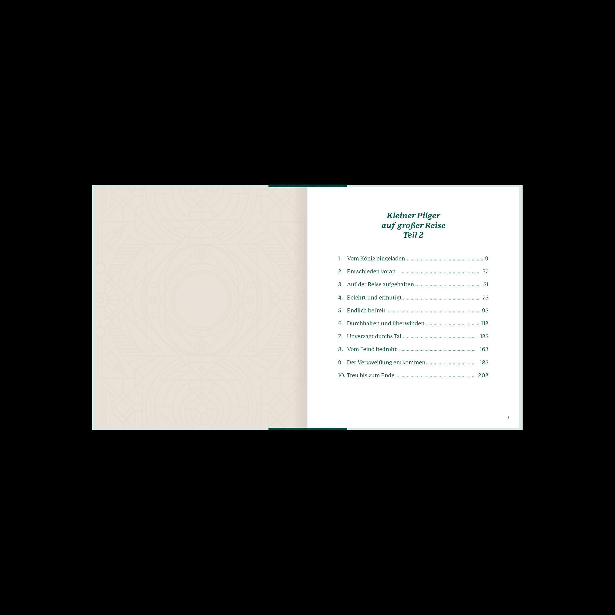 Beispielinhalt (Bild) Kleiner Pilger auf großer Reise (Teil 2)