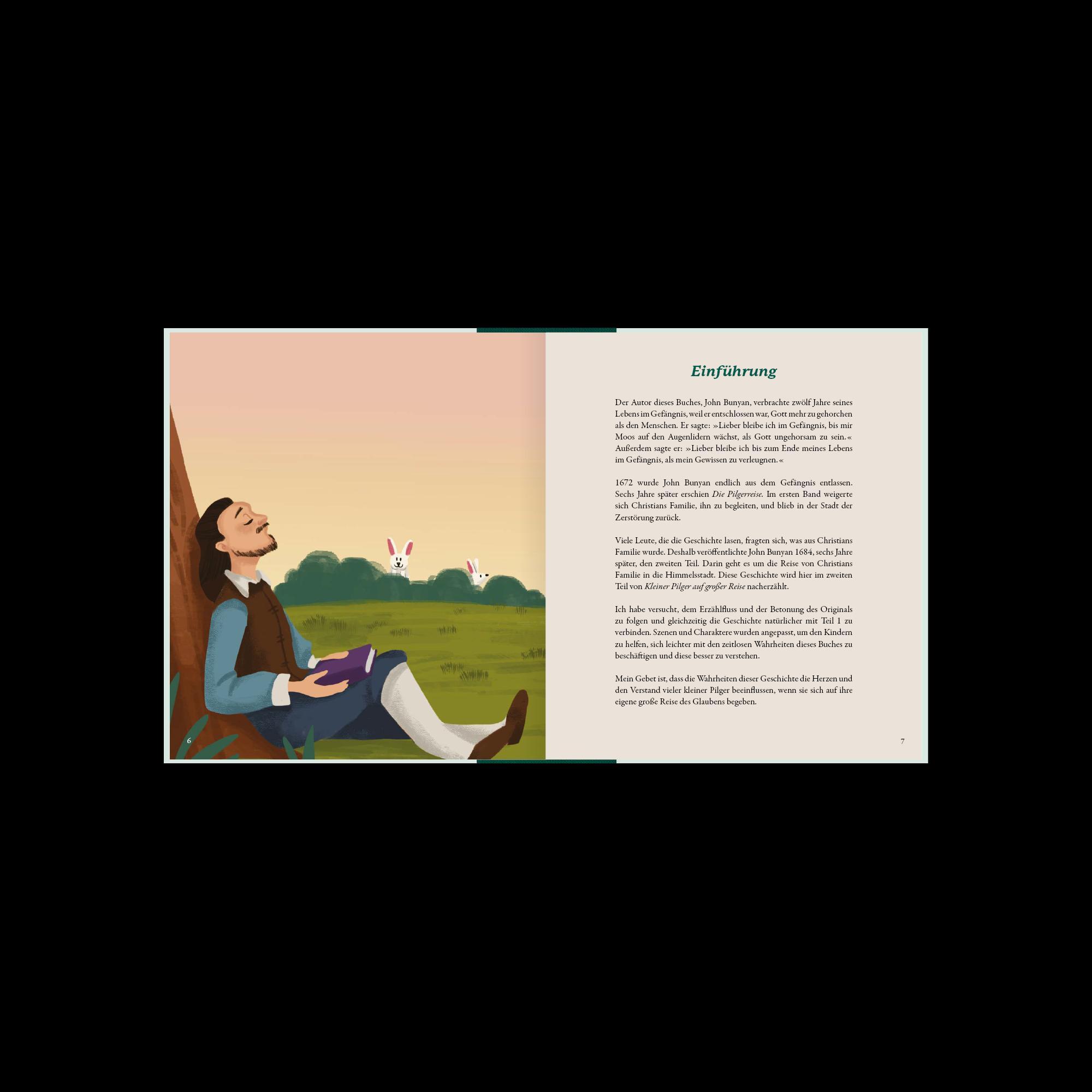 Beispielinhalt (Bild) Kleiner Pilger auf großer Reise (Teil 2)