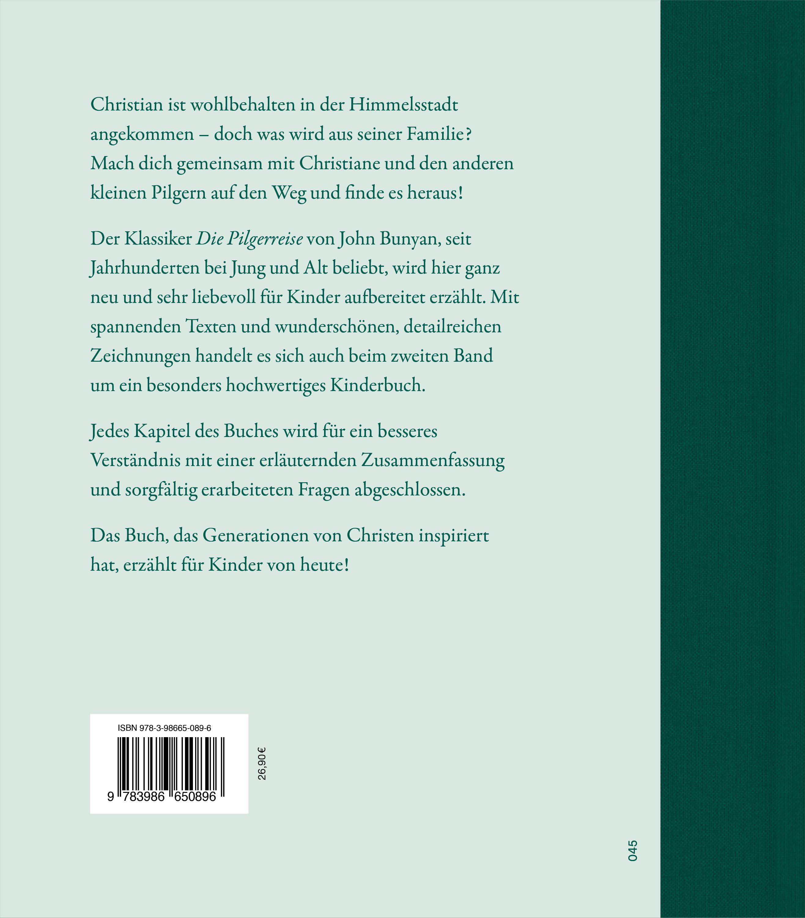 Rückseitencover Kleiner Pilger auf großer Reise (Teil 2)