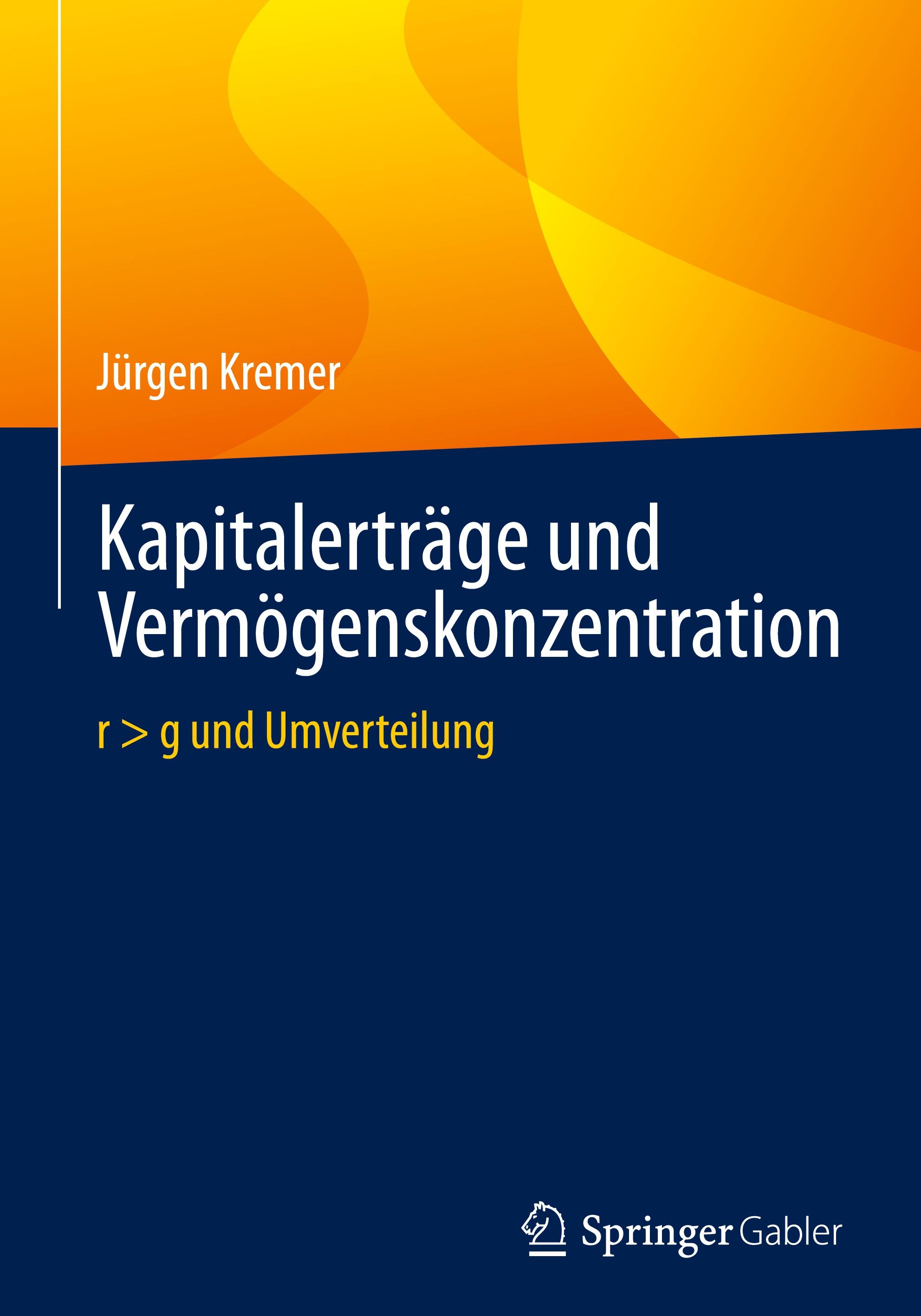 Vorderes Coverbild Kapitalerträge und Vermögenskonzentration