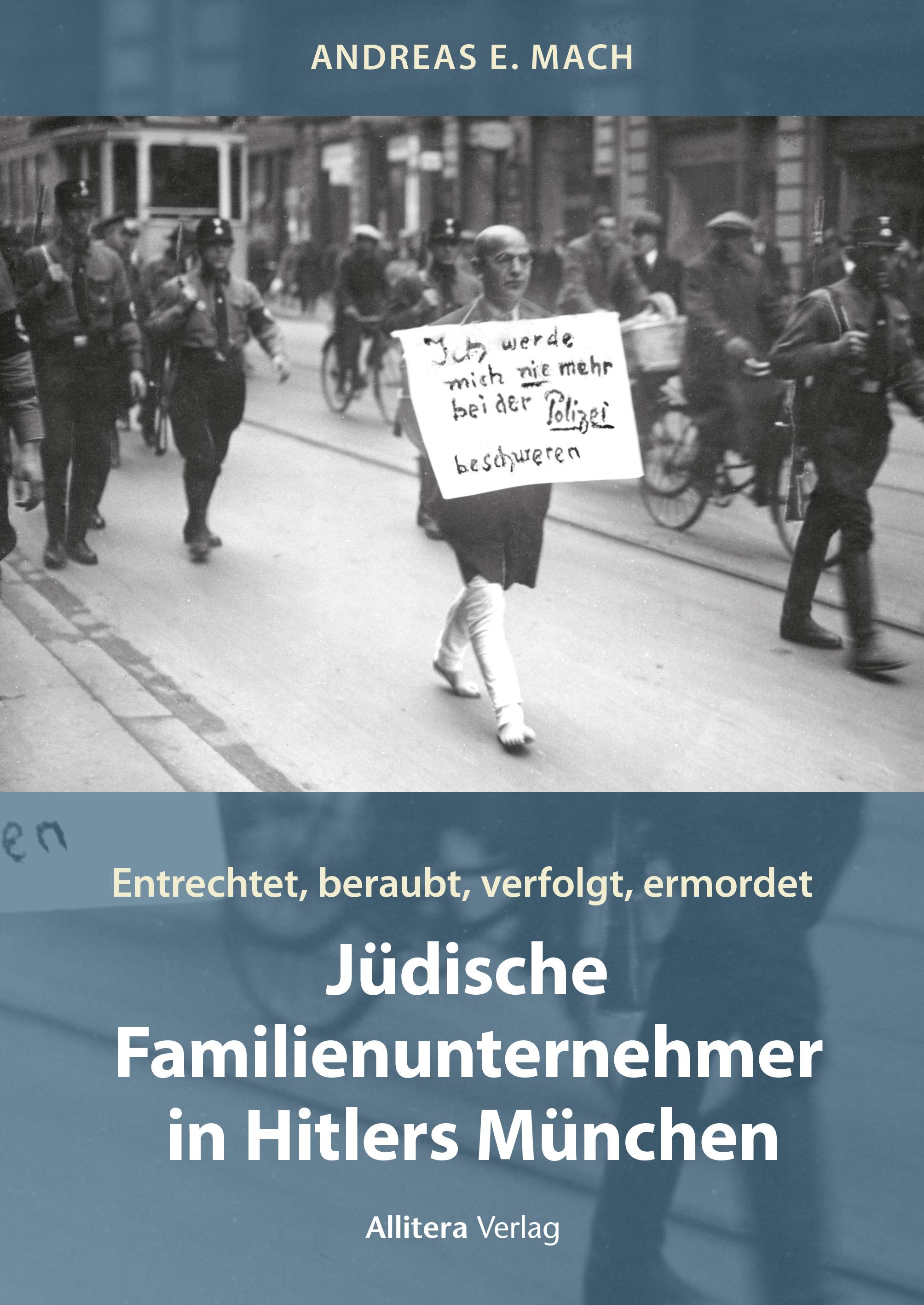 Vorderes Coverbild Jüdische Familienunternehmer in Hitlers München