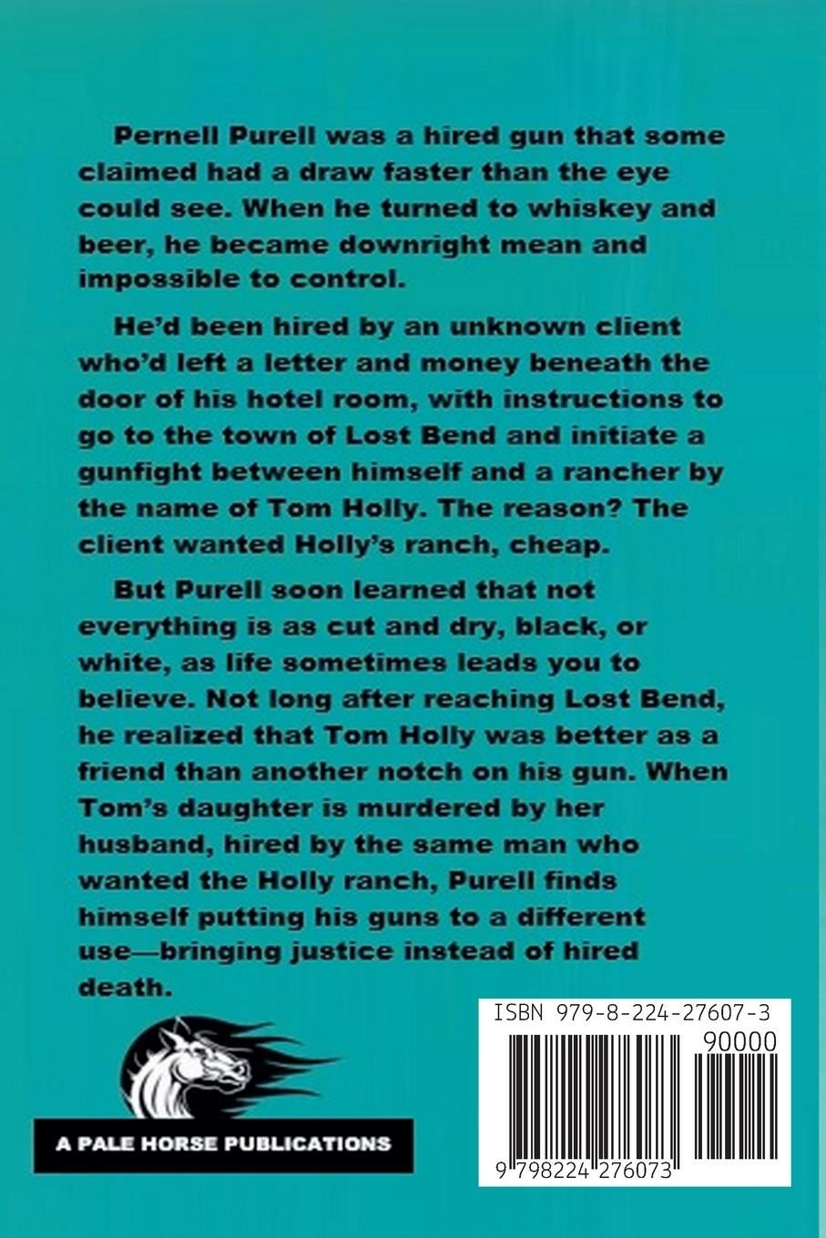 Rückseitencover Hired Gun - Pernell Purell