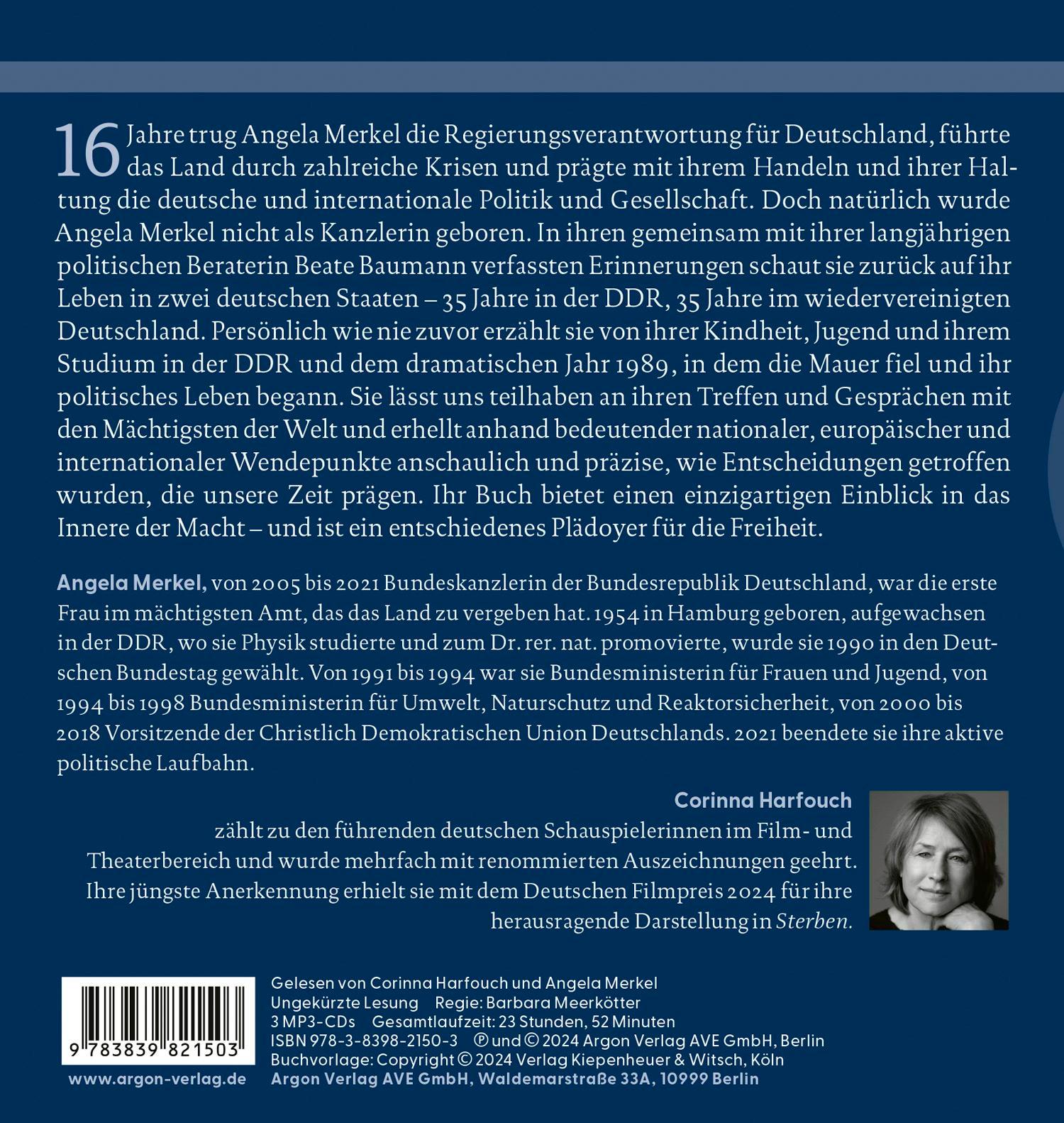 Rückseitencover Freiheit