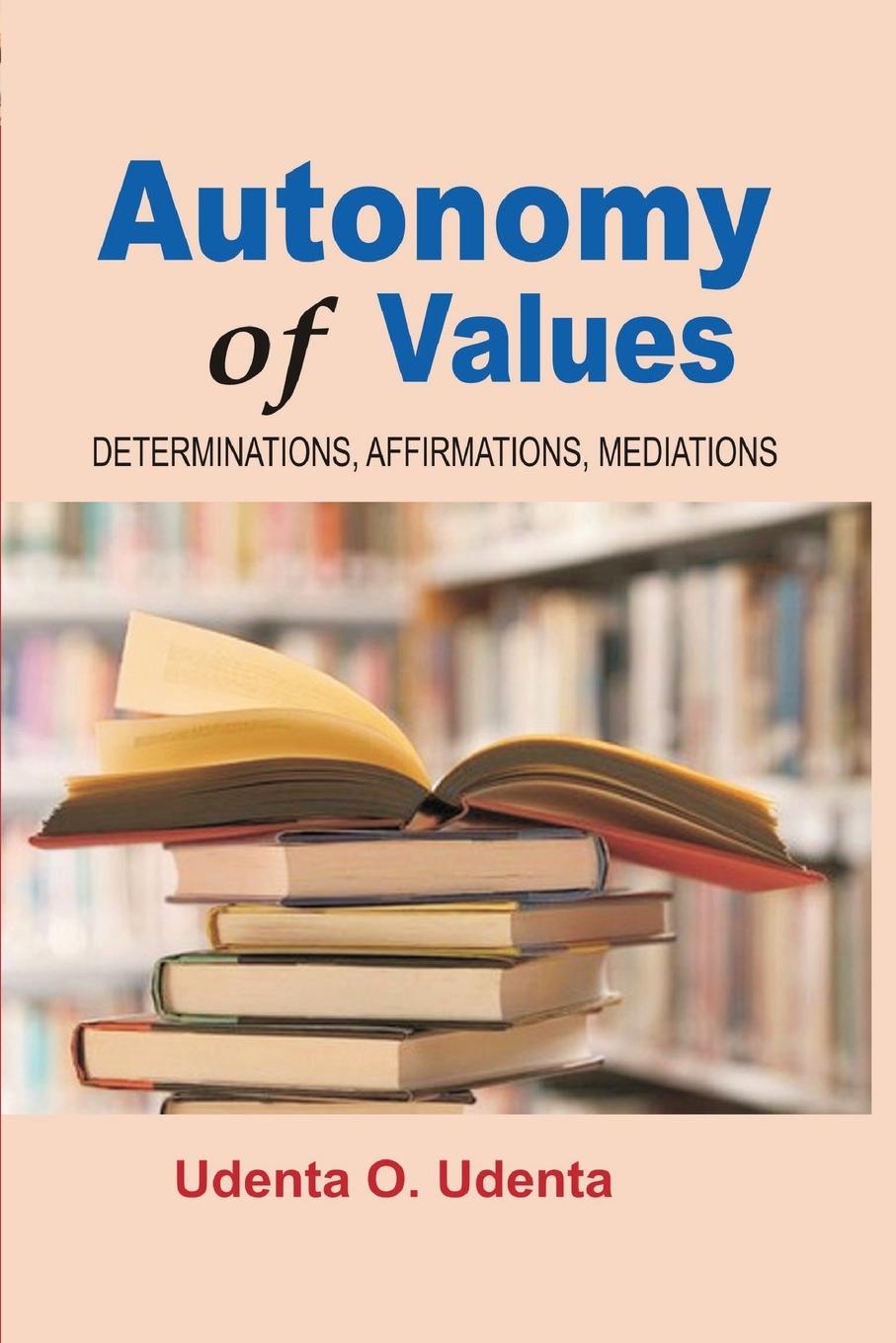 Vorderes Coverbild Autonomy of Values