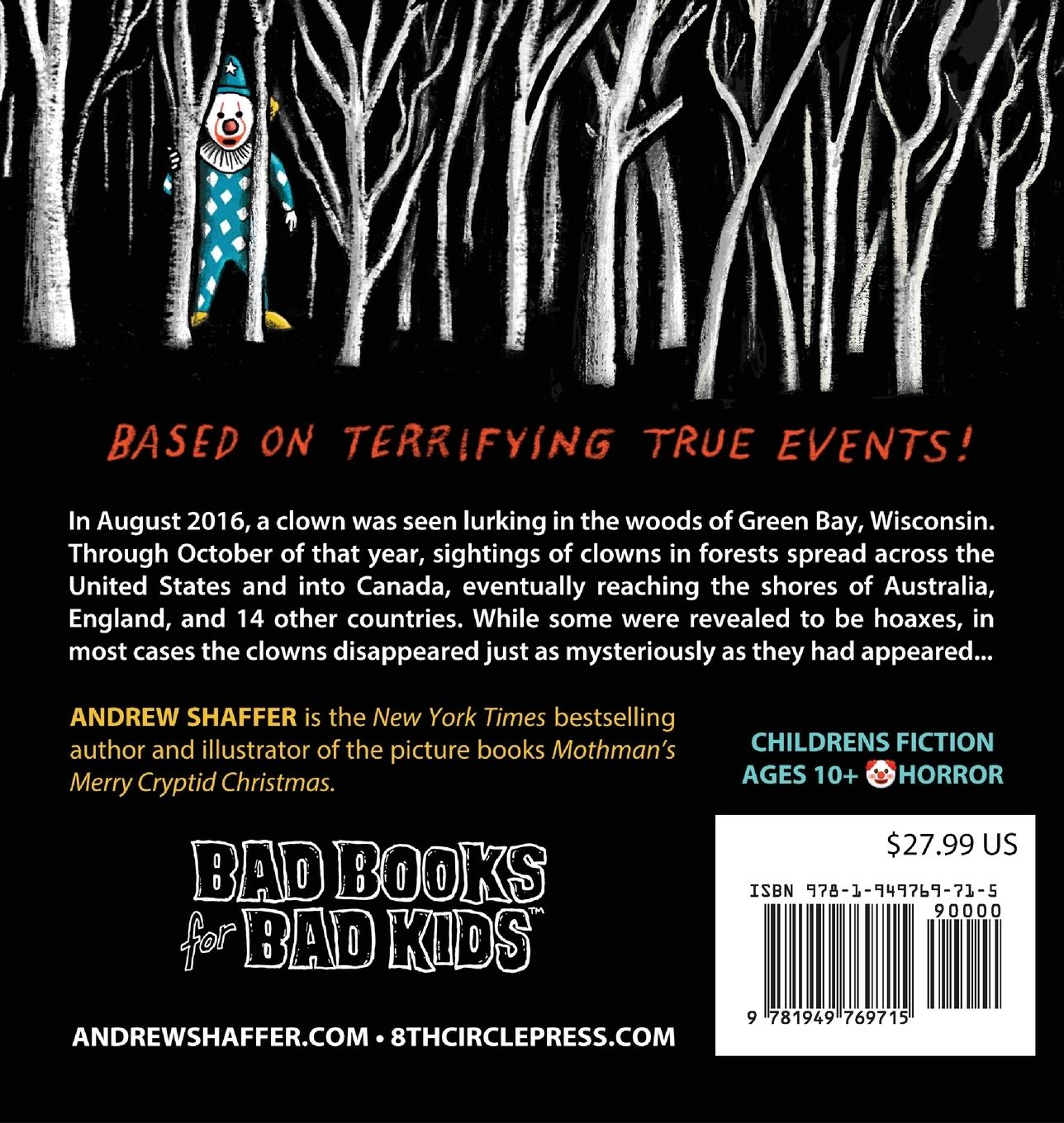 Rückseitencover The Clowns in the Woods