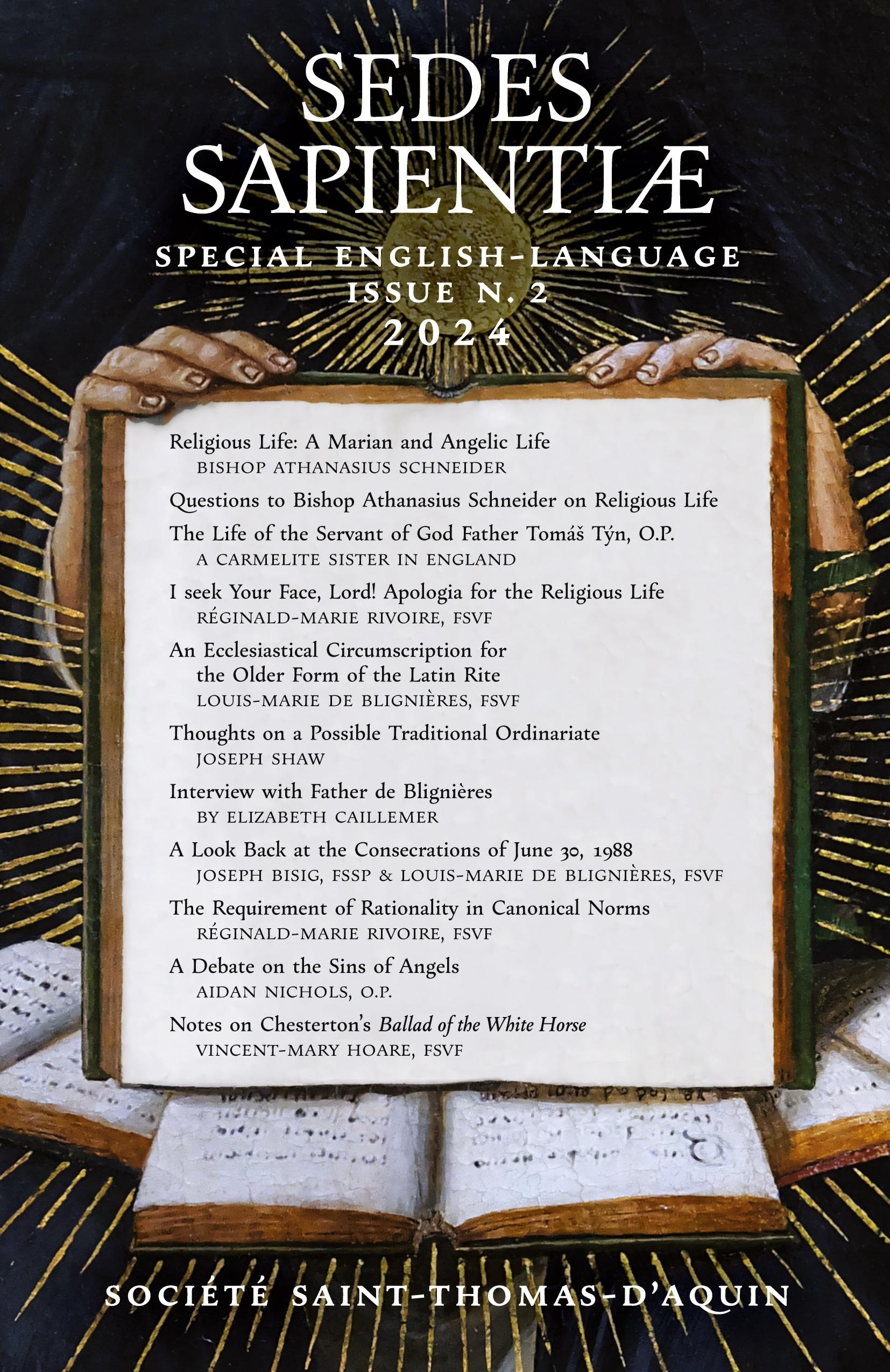 Vorderes Coverbild SEDES SAPIENTIÆ