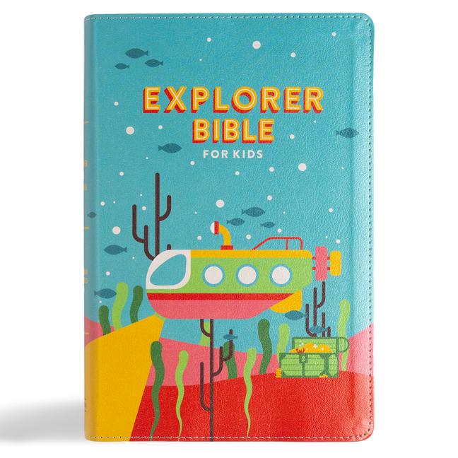 Vorderes Coverbild CSB Explorer Bible for Kids, Underwater Adventure Leathertouch