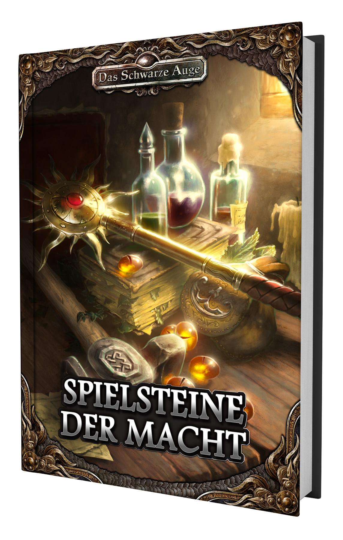 Vorderes Coverbild DSA5 - Spielsteine der Macht