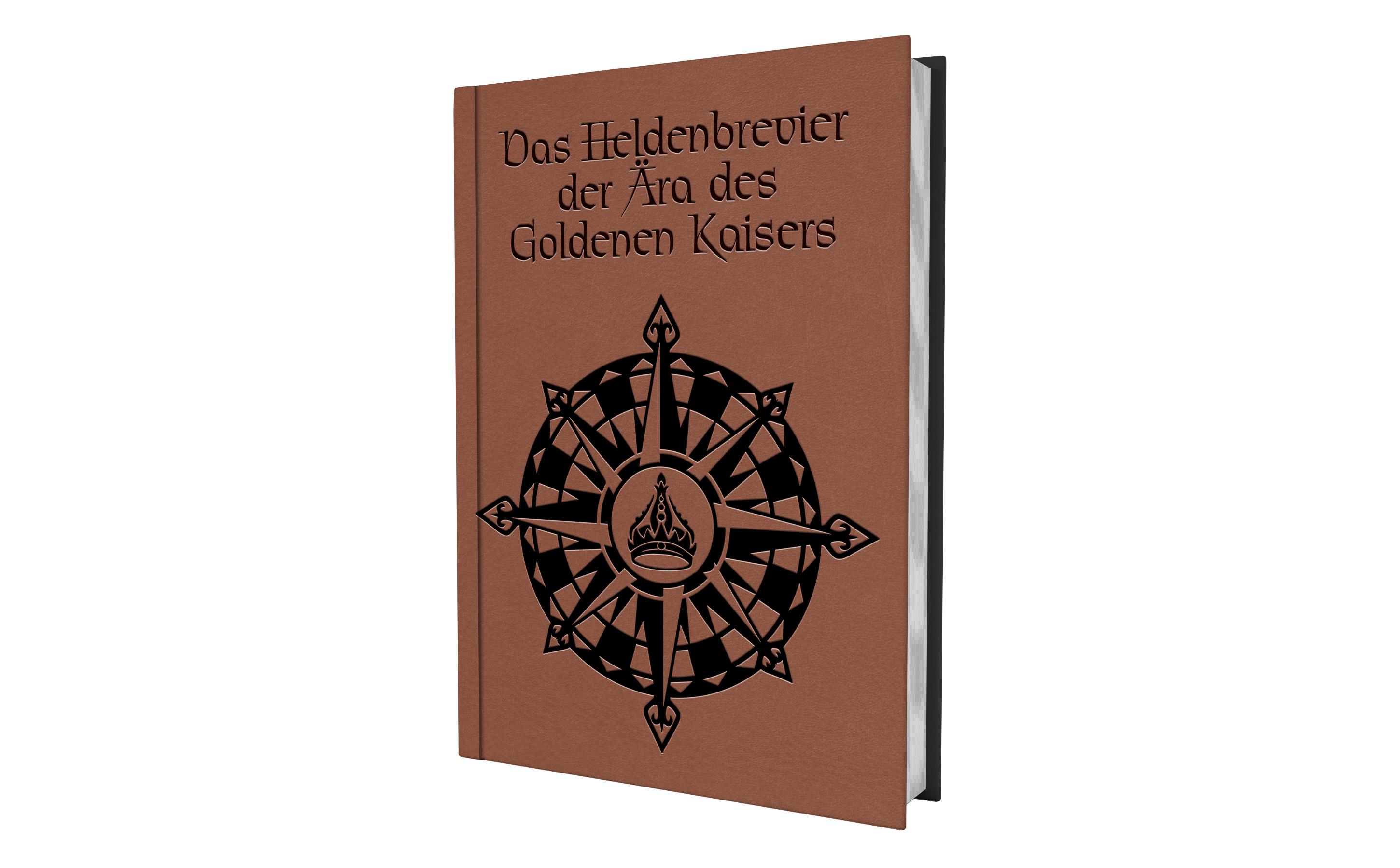 Vorderes Coverbild DSA - Das Heldenbrevier der Ära des Goldenen Kaisers