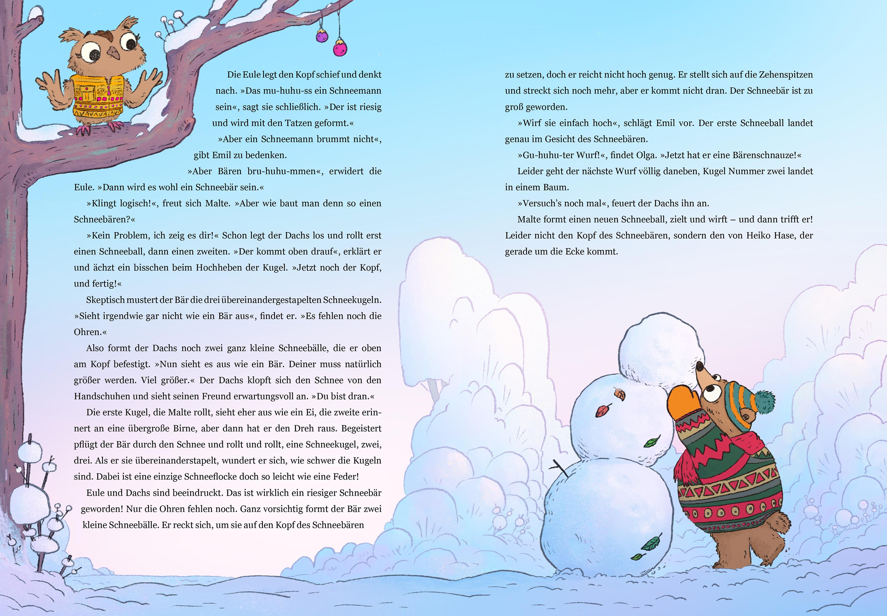 Beispielinhalt (Bild) Huch, wer kommt da zu Besuch?