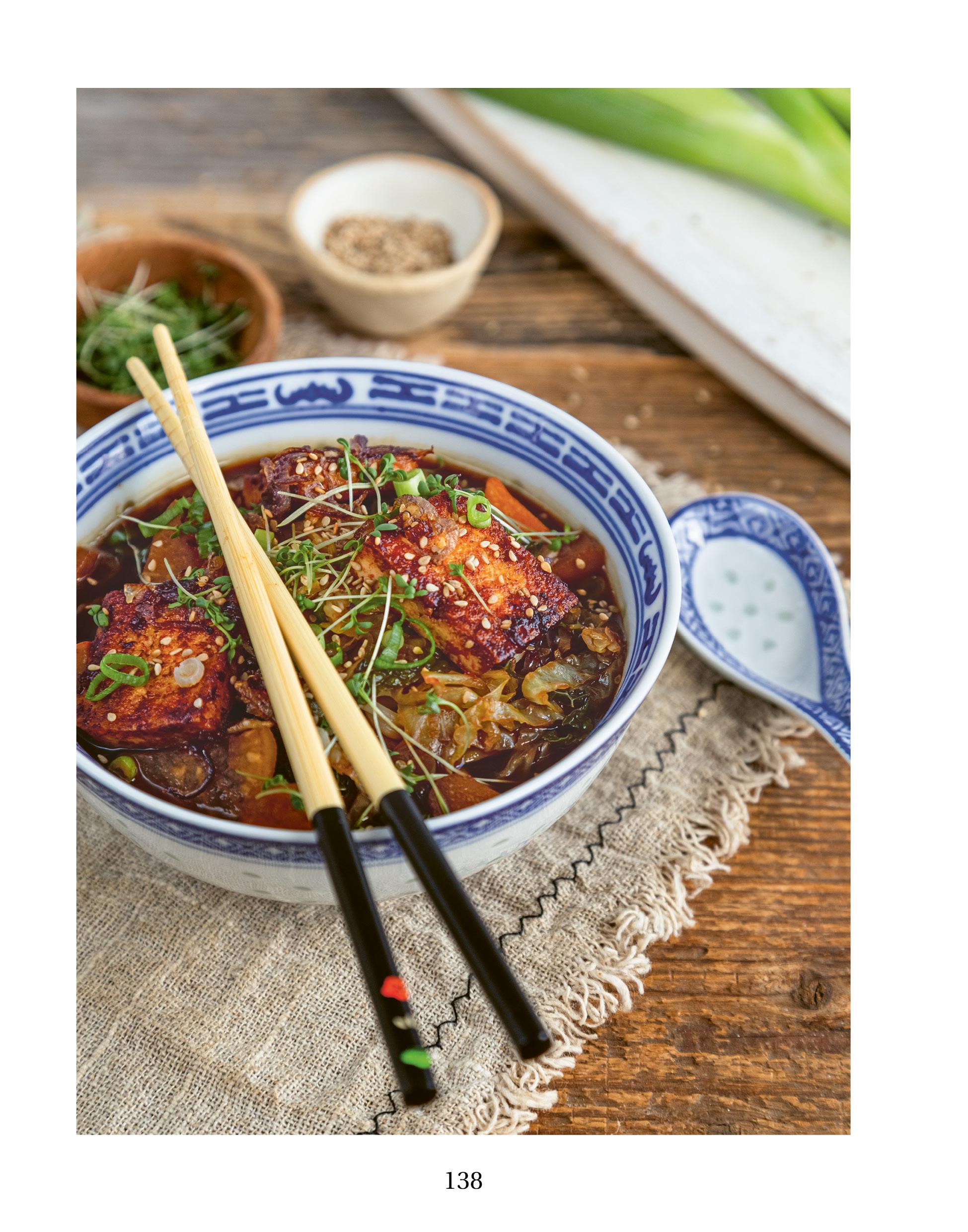Beispielinhalt (Bild) Tofu, Miso, Tempeh