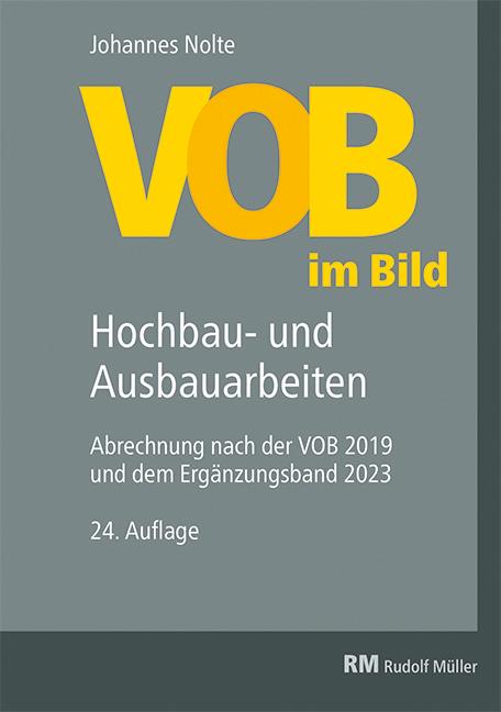 Vorderes Coverbild VOB im Bild - Hochbau- und Ausbauarbeiten