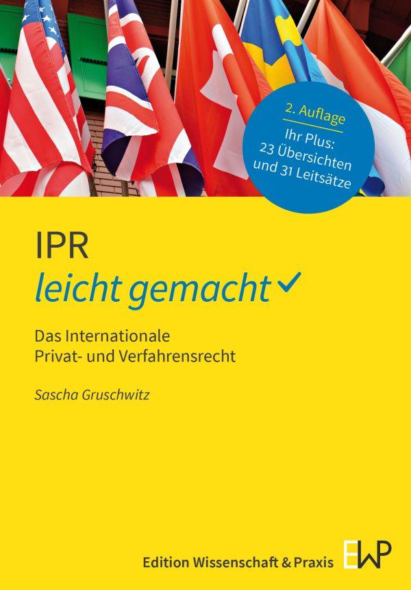 Vorderes Coverbild IPR - leicht gemacht