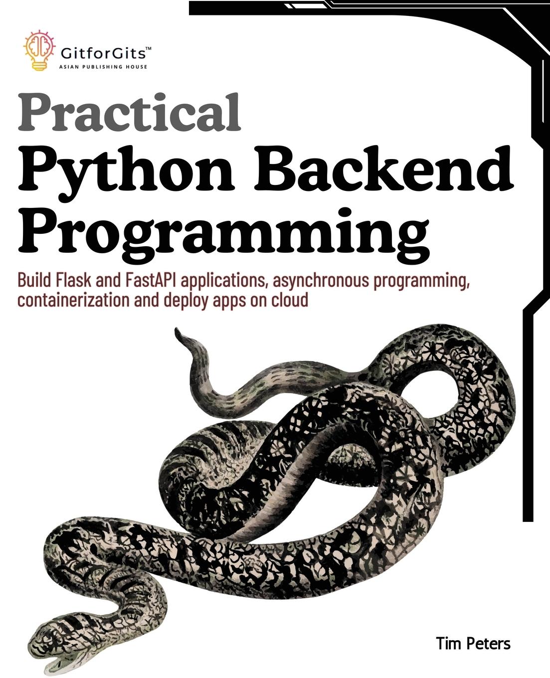 Vorderes Coverbild Practical Python Backend Programming