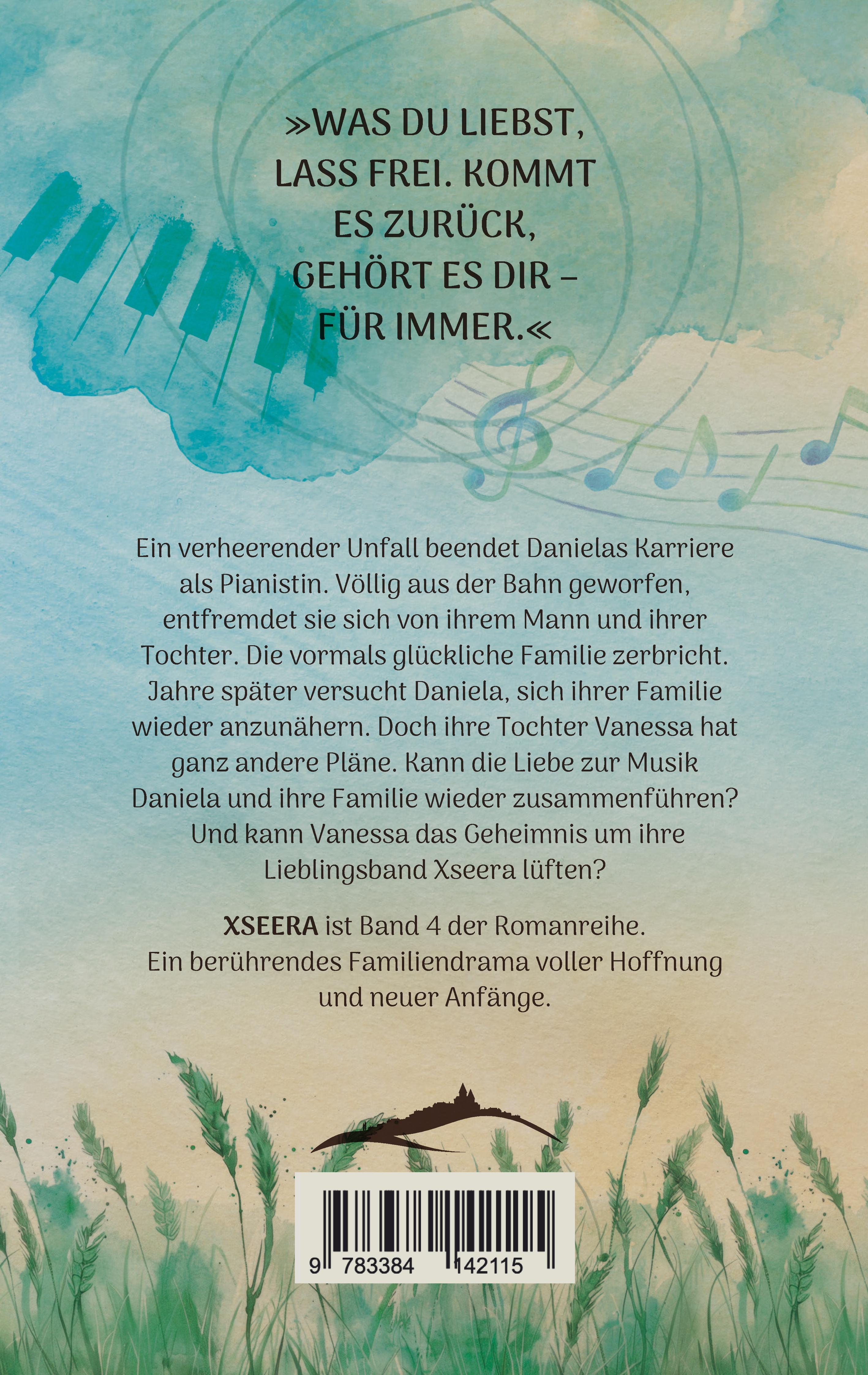 Rückseitencover Xseera | Wenn Musik die Seele heilt