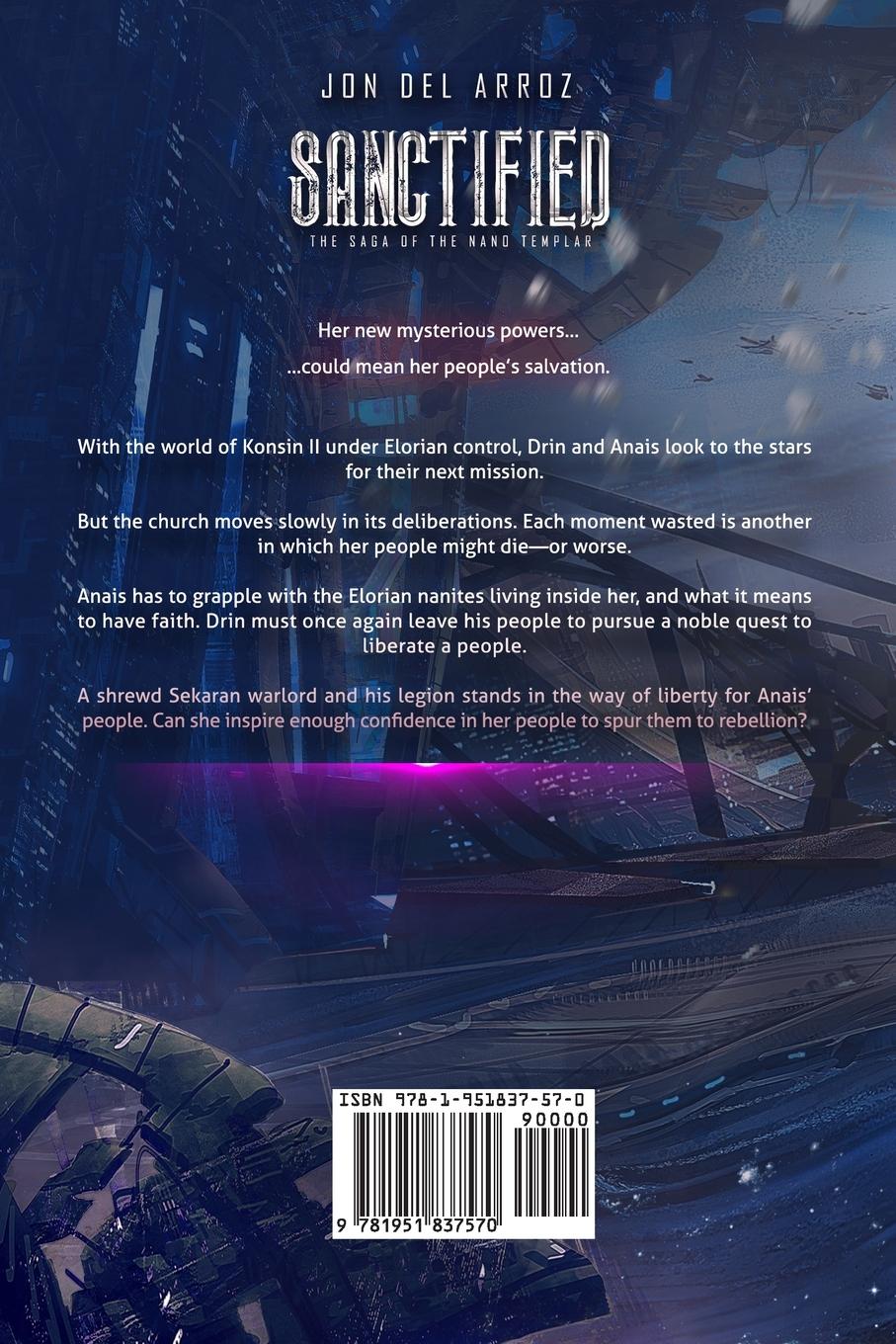 Rückseitencover Sanctified