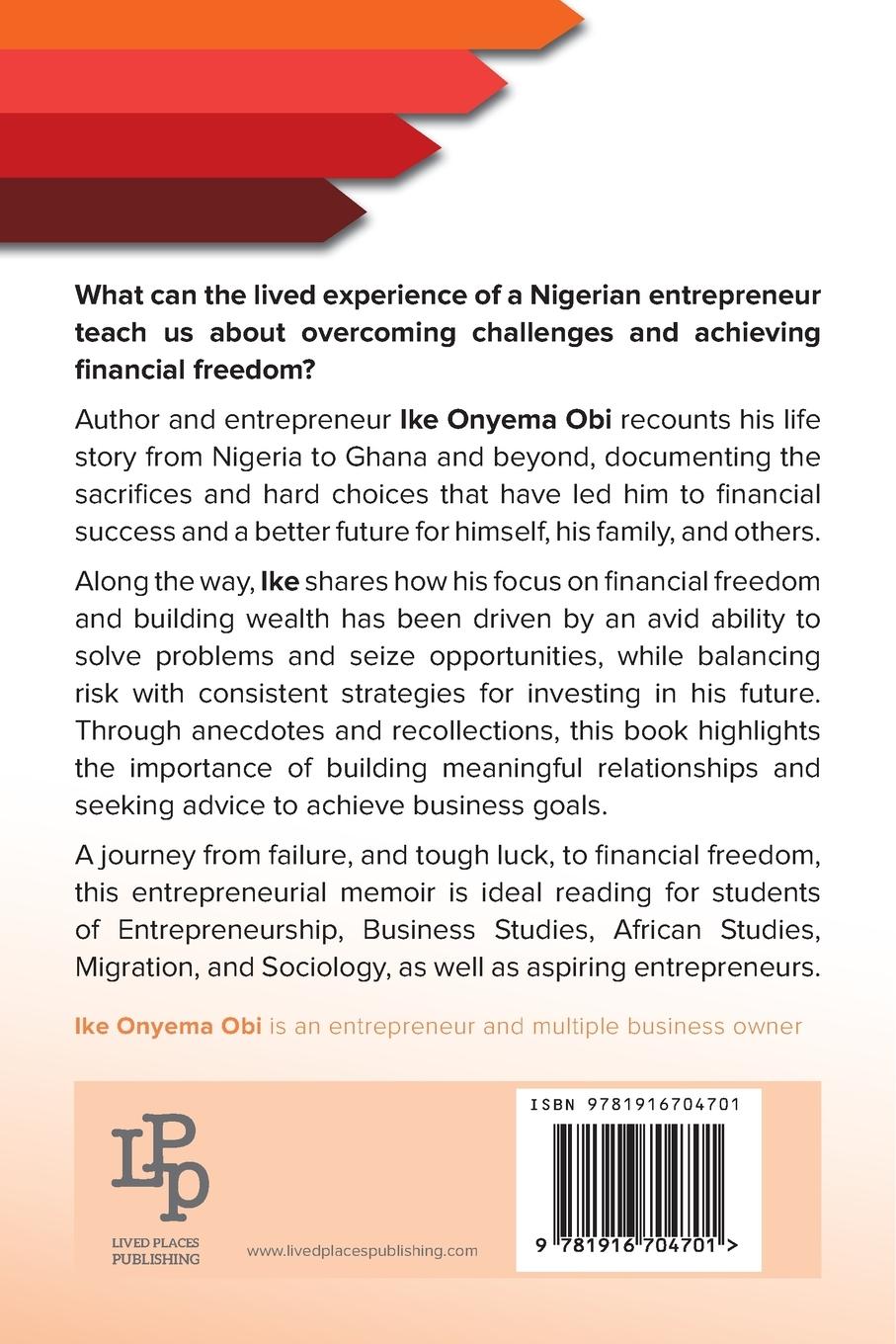 Rückseitencover A West African Entrepreneur's Challenging Path to Financial Freedom