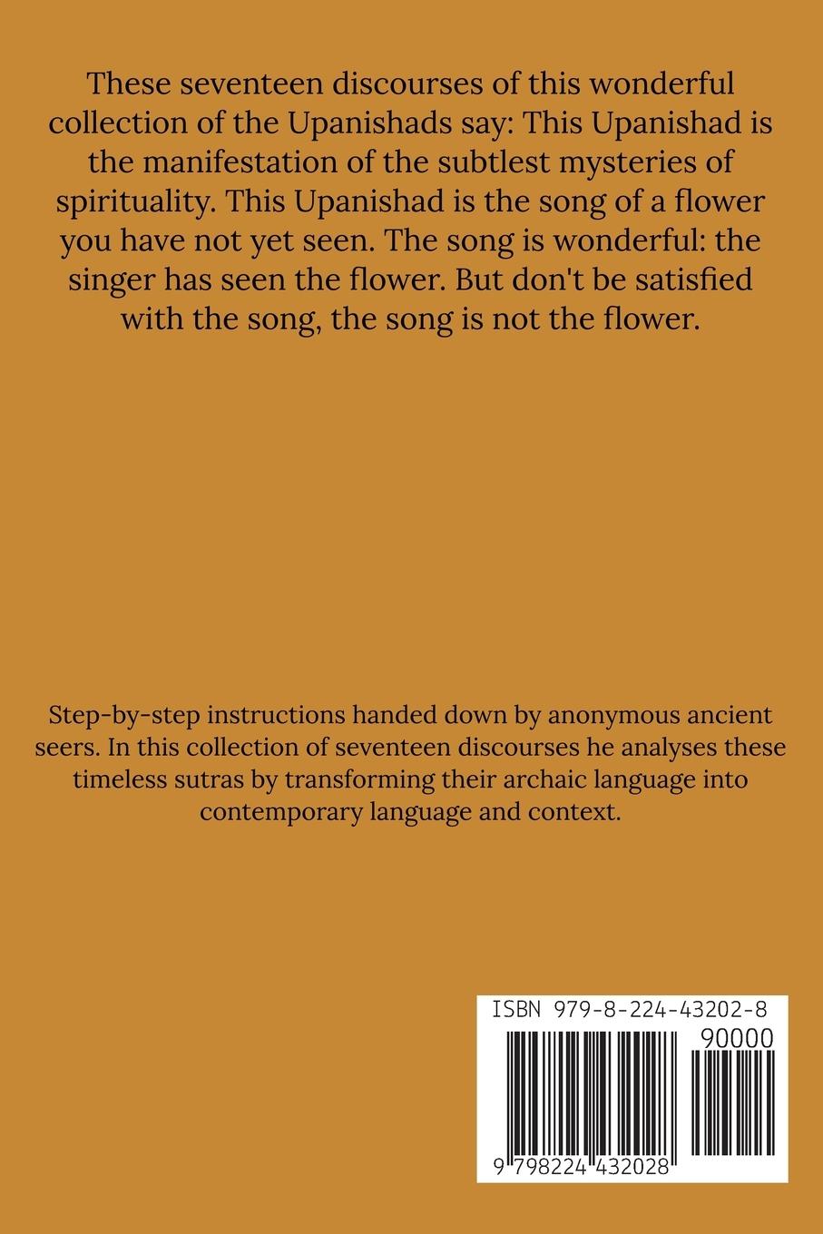 Rückseitencover Upanishads