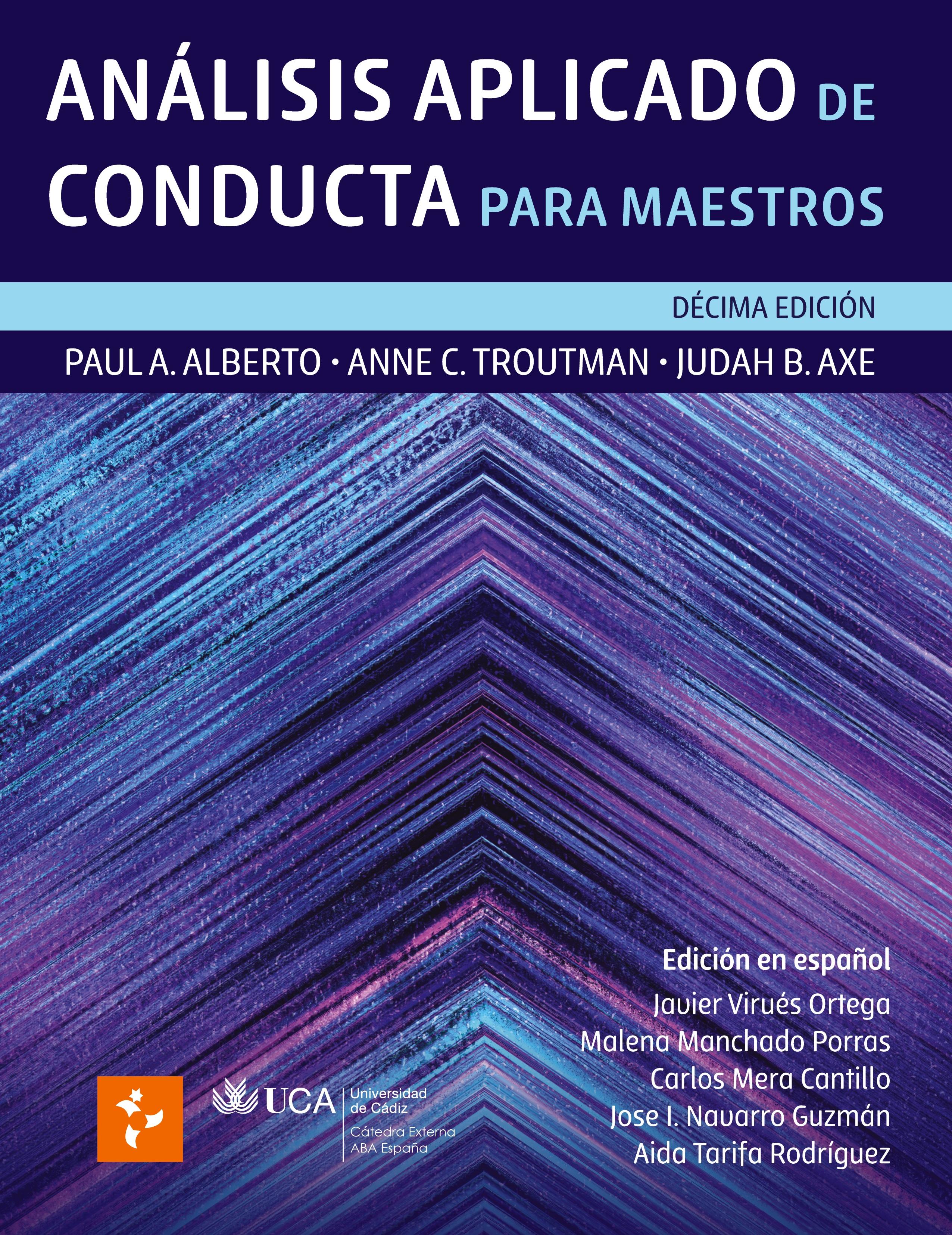 Vorderes Coverbild Análisis Aplicado de Conducta para Maestros [Paperback]