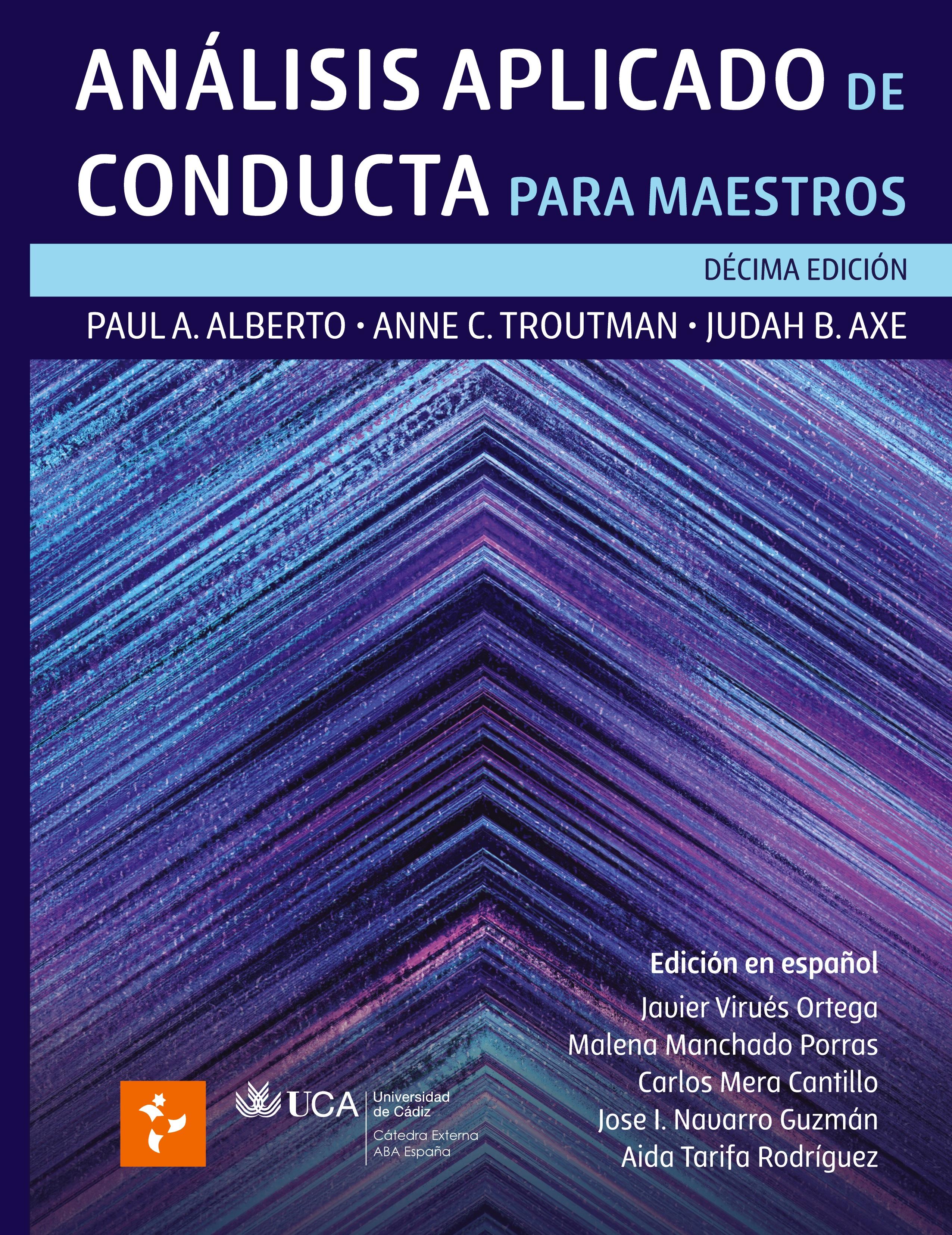 Vorderes Coverbild Análisis de Aplicado de Conducta para Maestros [Hardcover]