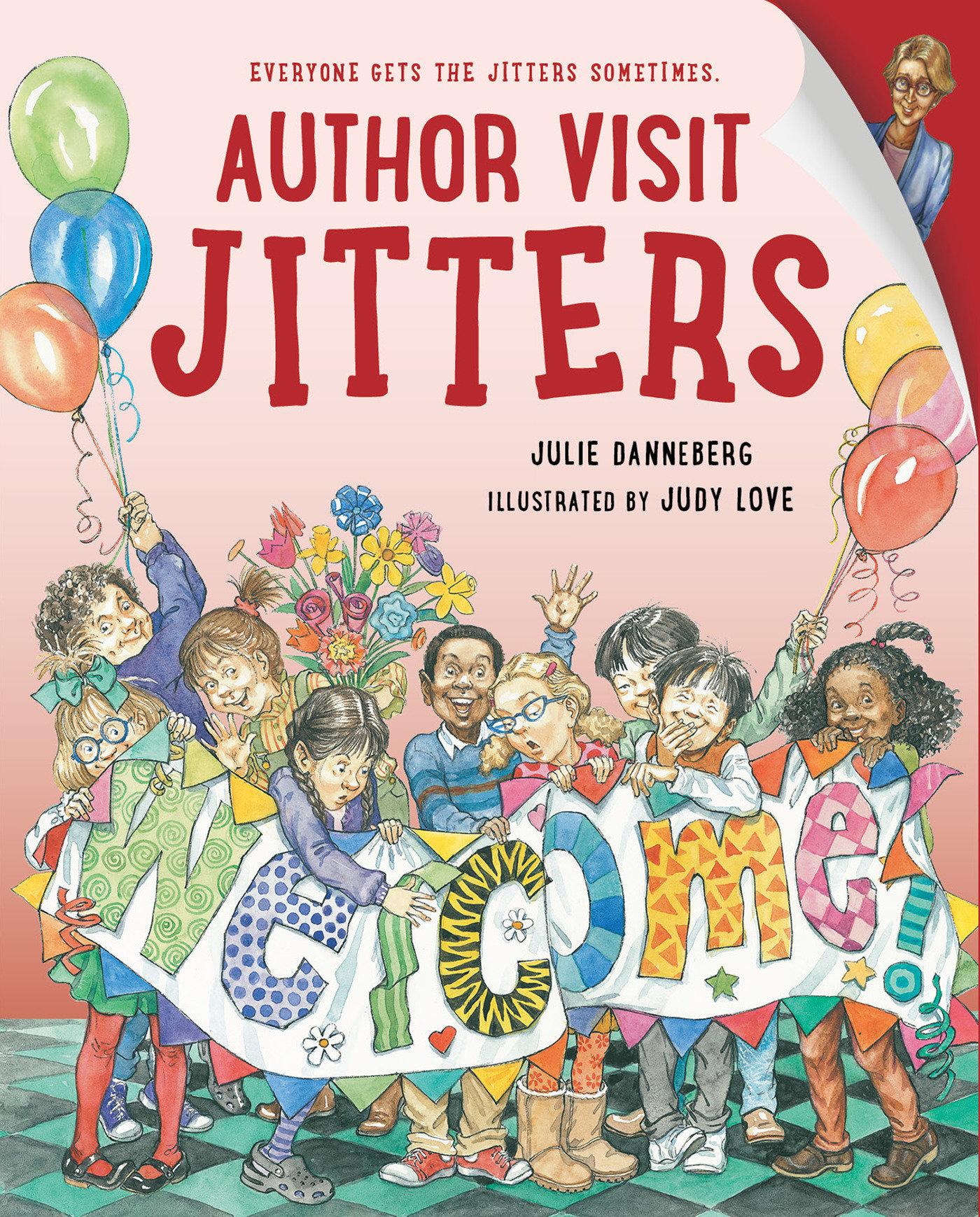 Vorderes Coverbild Author Visit Jitters