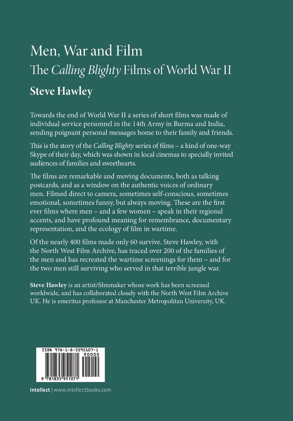 Rückseitencover Men, War and Film