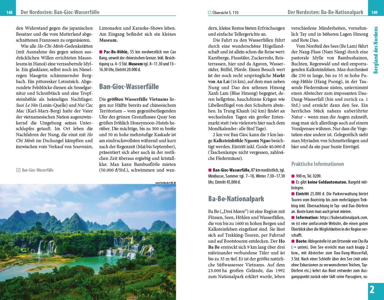 Beispielinhalt (Bild) Reise Know-How Reiseführer Vietnam