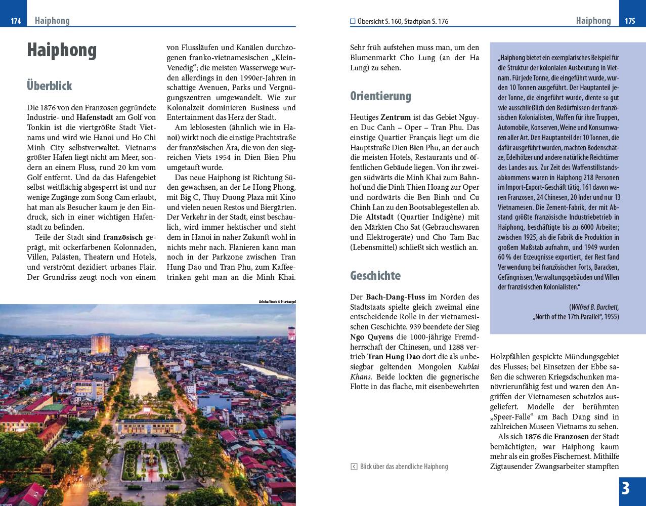 Beispielinhalt (Bild) Reise Know-How Reiseführer Vietnam