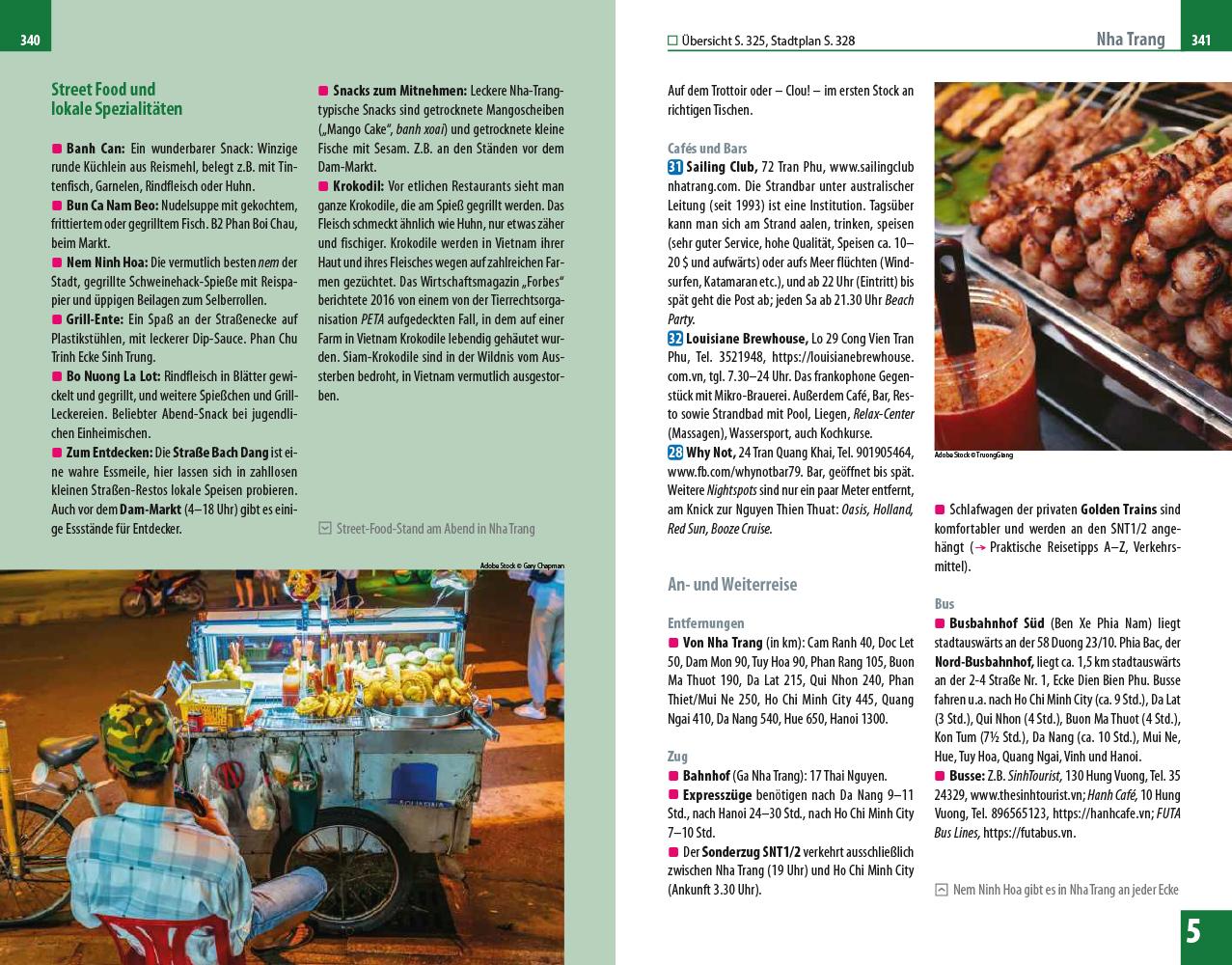 Beispielinhalt (Bild) Reise Know-How Reiseführer Vietnam