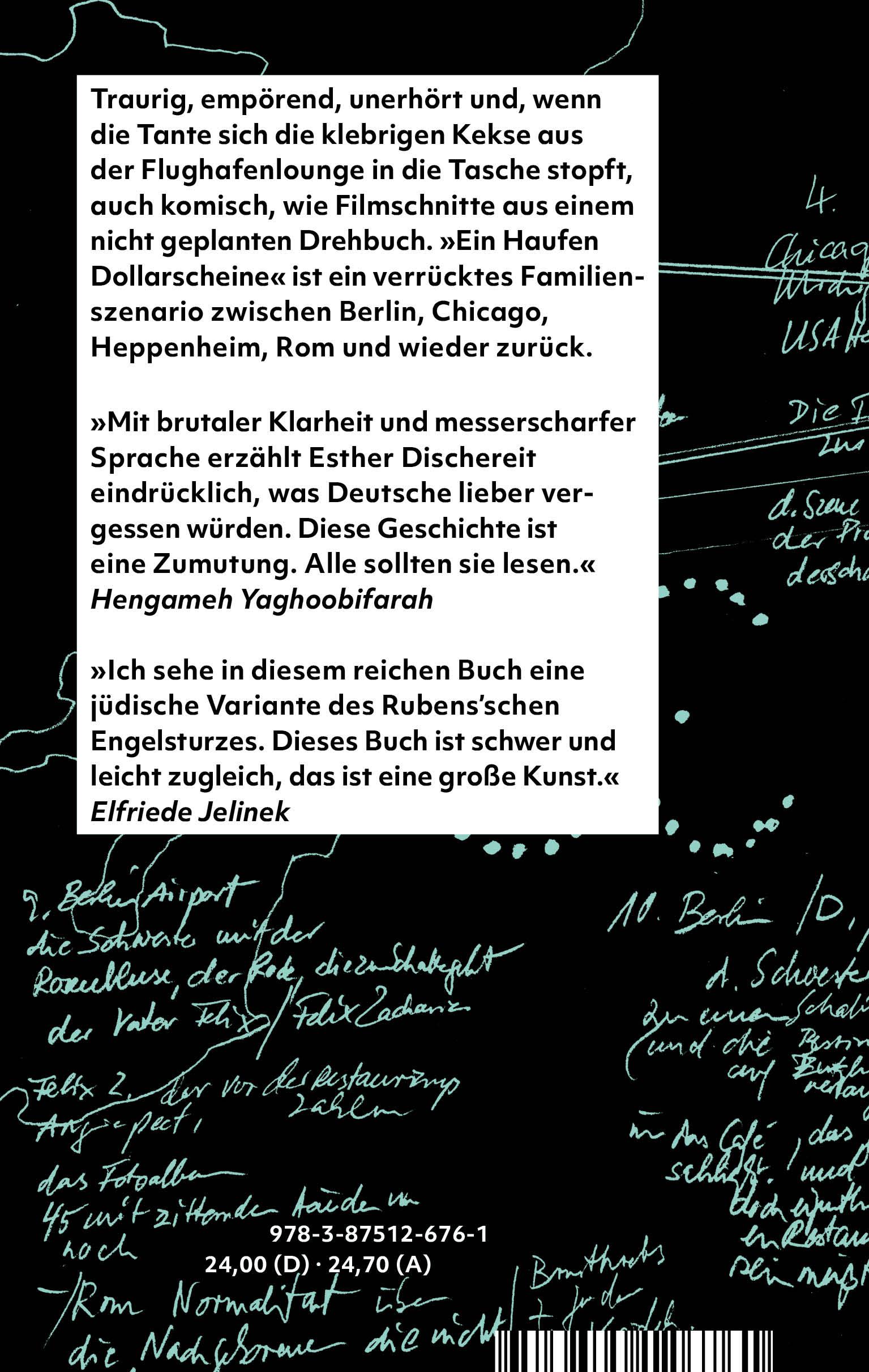 Rückseitencover Ein Haufen Dollarscheine