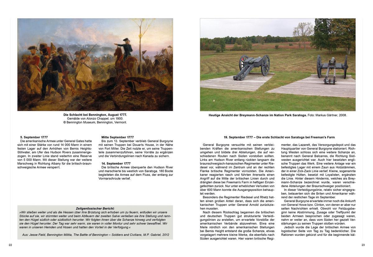 Beispielinhalt (Bild) Die deutschen Kontingente im Amerikanischen Unabhängigkeitskrieg 1776-1783