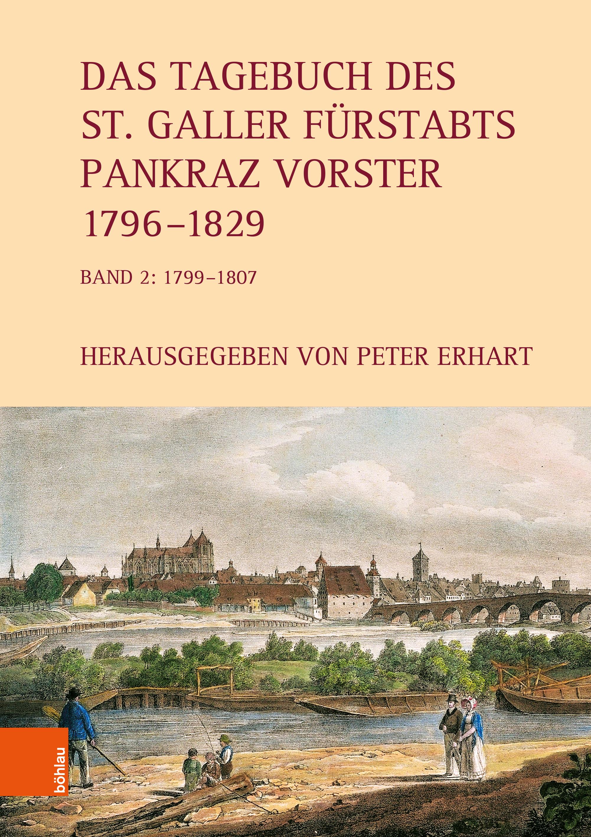 Vorderes Coverbild Das Tagebuch des St. Galler Fürstabts Pankraz Vorster 1796