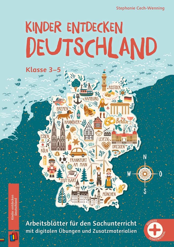 Vorderes Coverbild Kinder entdecken Deutschland, Klasse 3-5