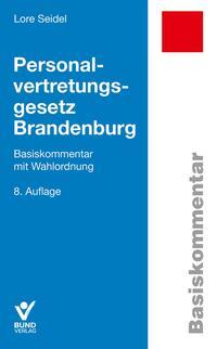 Vorderes Coverbild Personalvertretungsgesetz Brandenburg