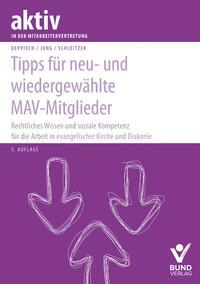 Vorderes Coverbild Tipps für neu- und wiedergewählte MAV-Mitglieder