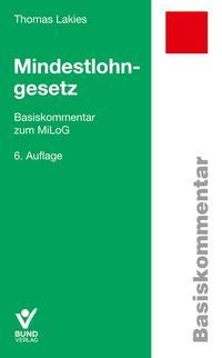 Vorderes Coverbild Mindestlohngesetz