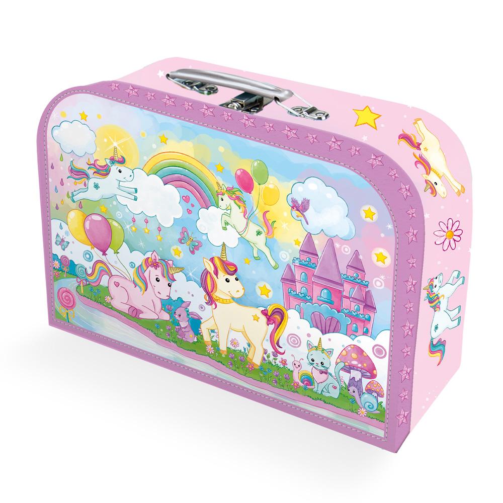 Vorderes Coverbild Trötsch Kinderkoffer groß Einhornwelt