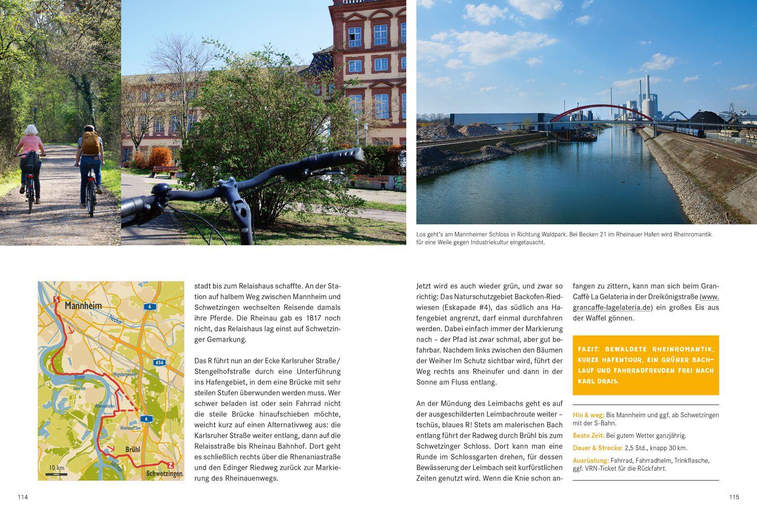 Beispielinhalt (Bild) 52 kleine & große Eskapaden Mannheim und Heidelberg