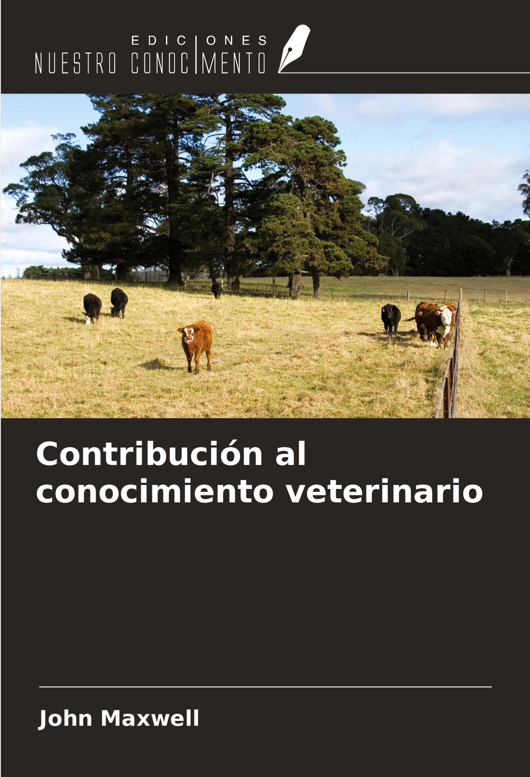 Vorderes Coverbild Contribución al conocimiento veterinario