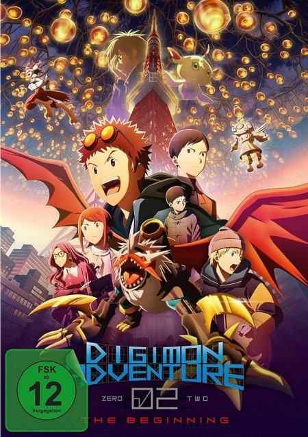 Vorderes Coverbild Digimon Adventure 02: The Beginning