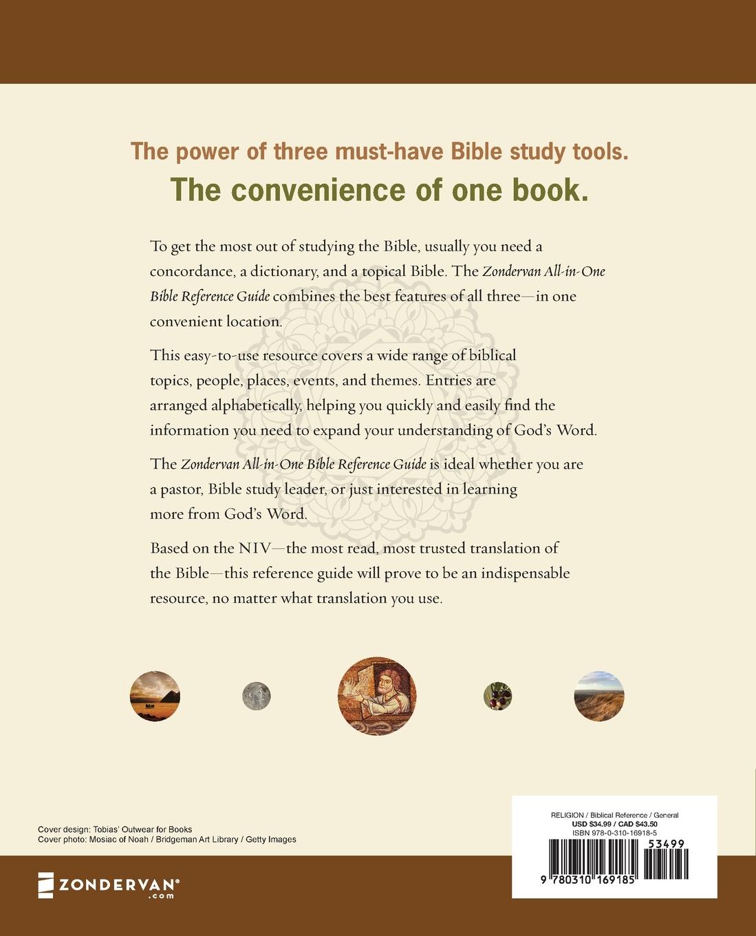 Rückseitencover Zondervan All-In-One Bible Reference Guide