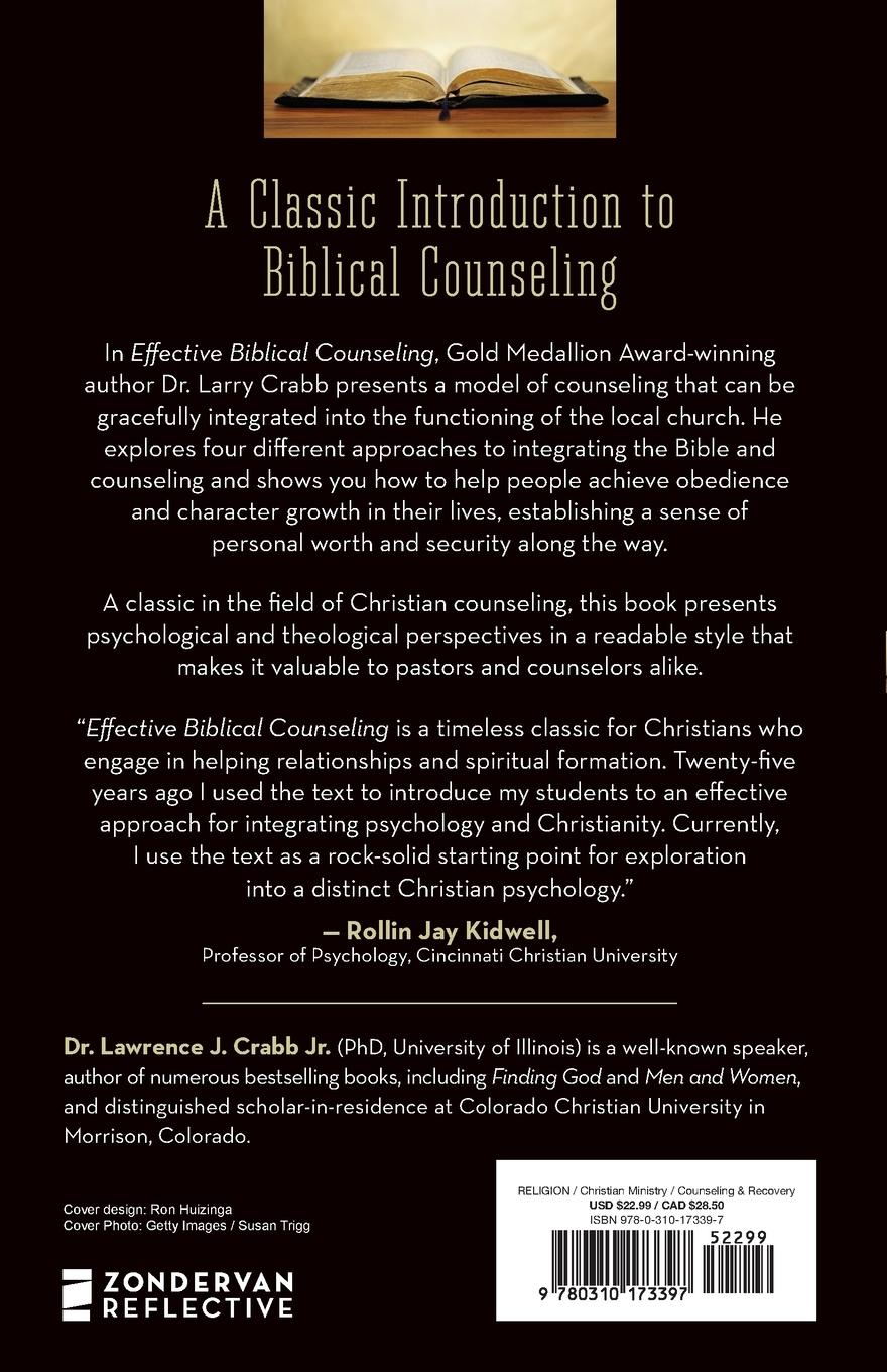 Rückseitencover Effective Biblical Counseling