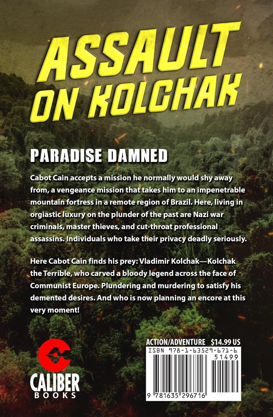 Rückseitencover Assault on Kolchak - A Cabot Cain Thriller (Book 1)