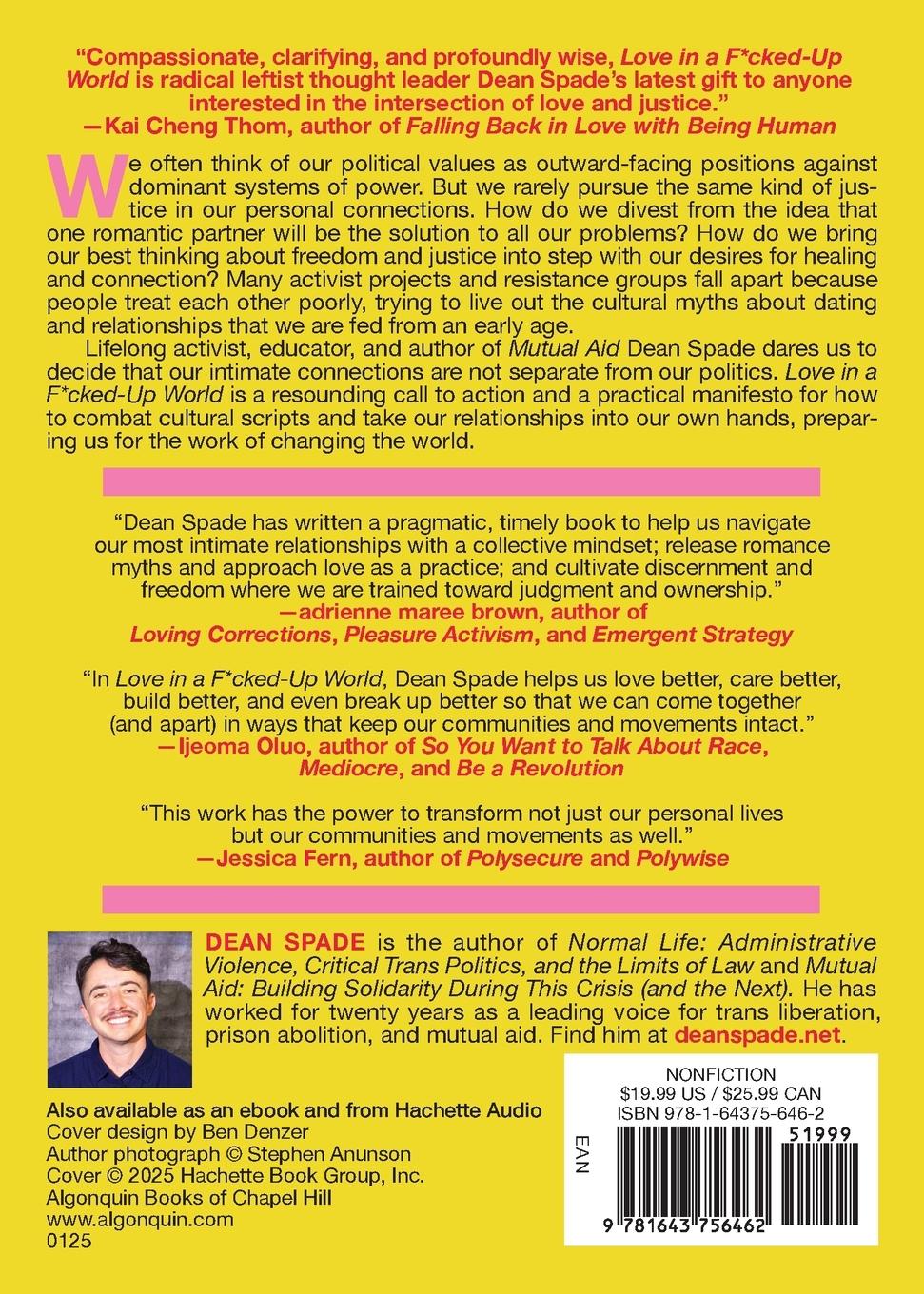 Rückseitencover Love in a F*cked-Up World