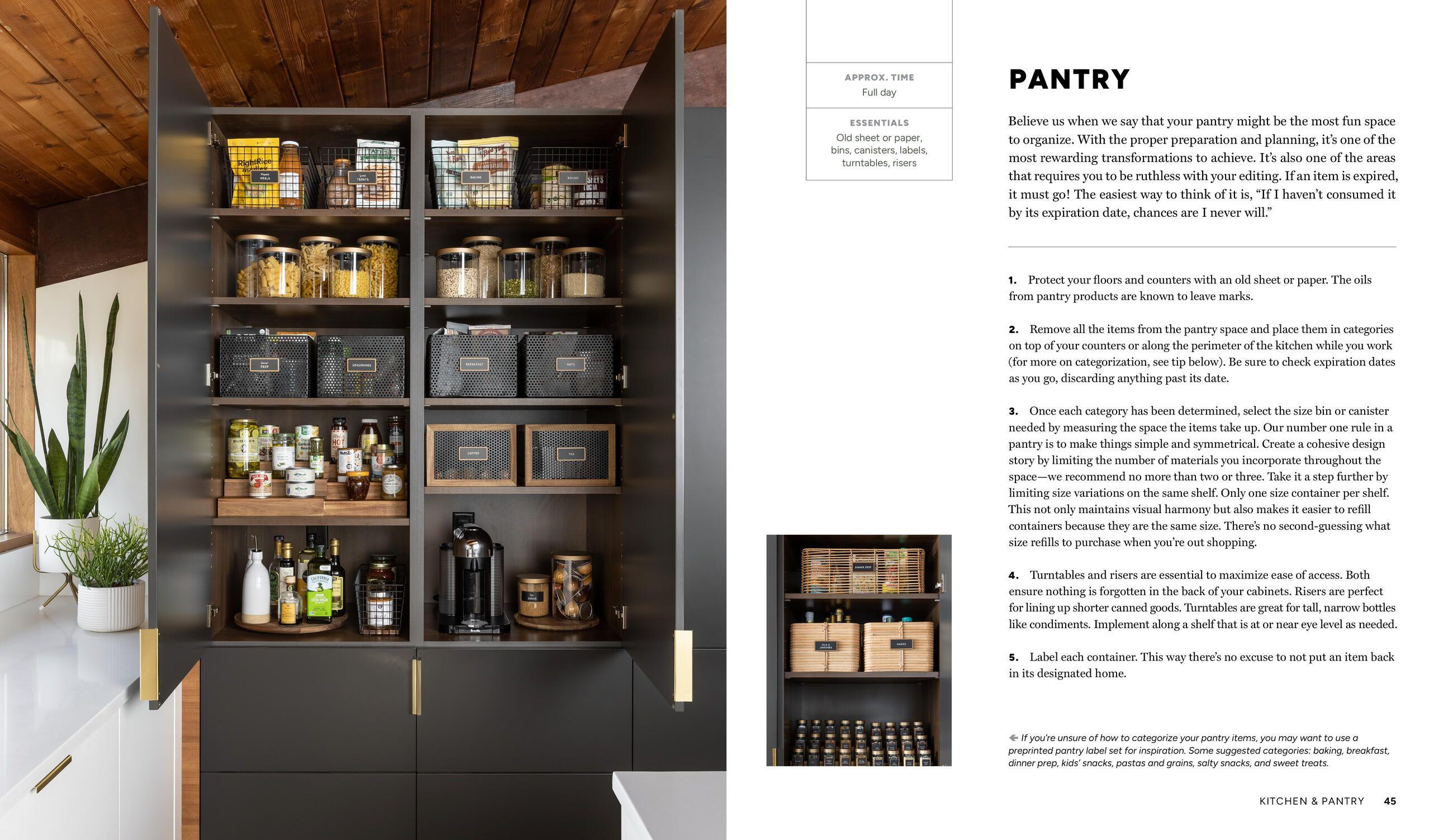 Beispielinhalt (Bild) The NEAT Method Organizing Recipe Book